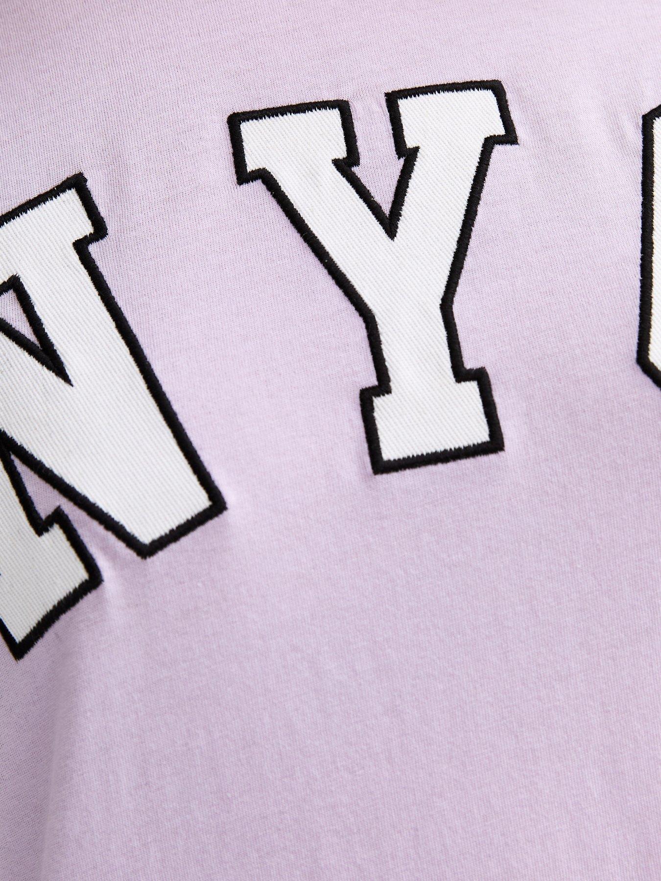 Image 5 of 5 of New Look Lilac Nyc Regular T-shirt
