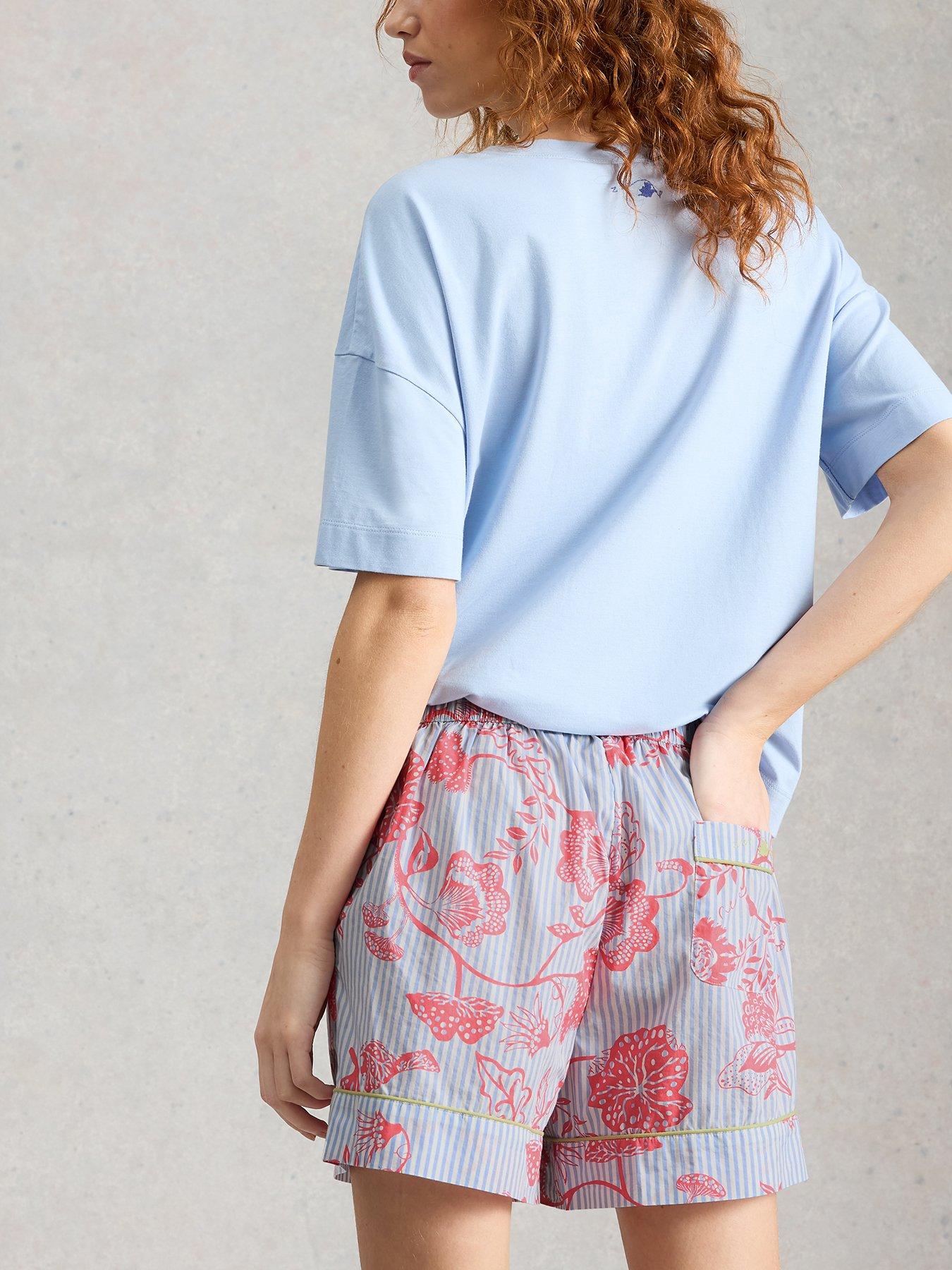 stillFront image of white-stuff-nina-lightweight-pj-short