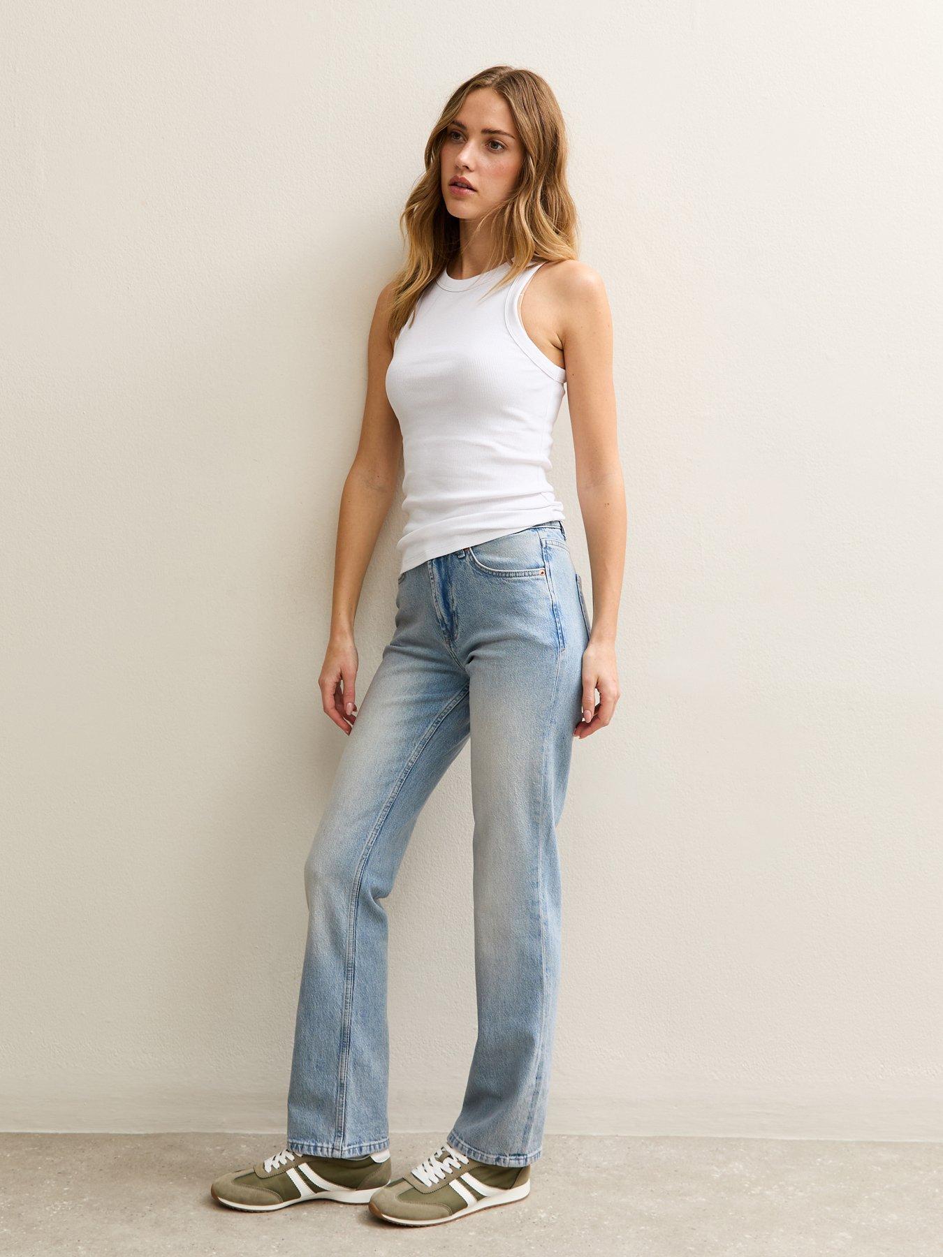  image of new-look-white-racer-back-vest-top