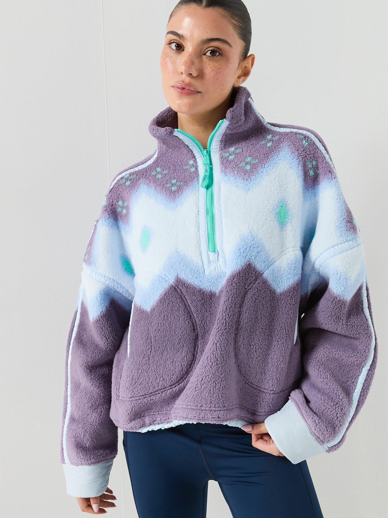 FP Movement Womens Printed Mountain High 1/2 - Grey