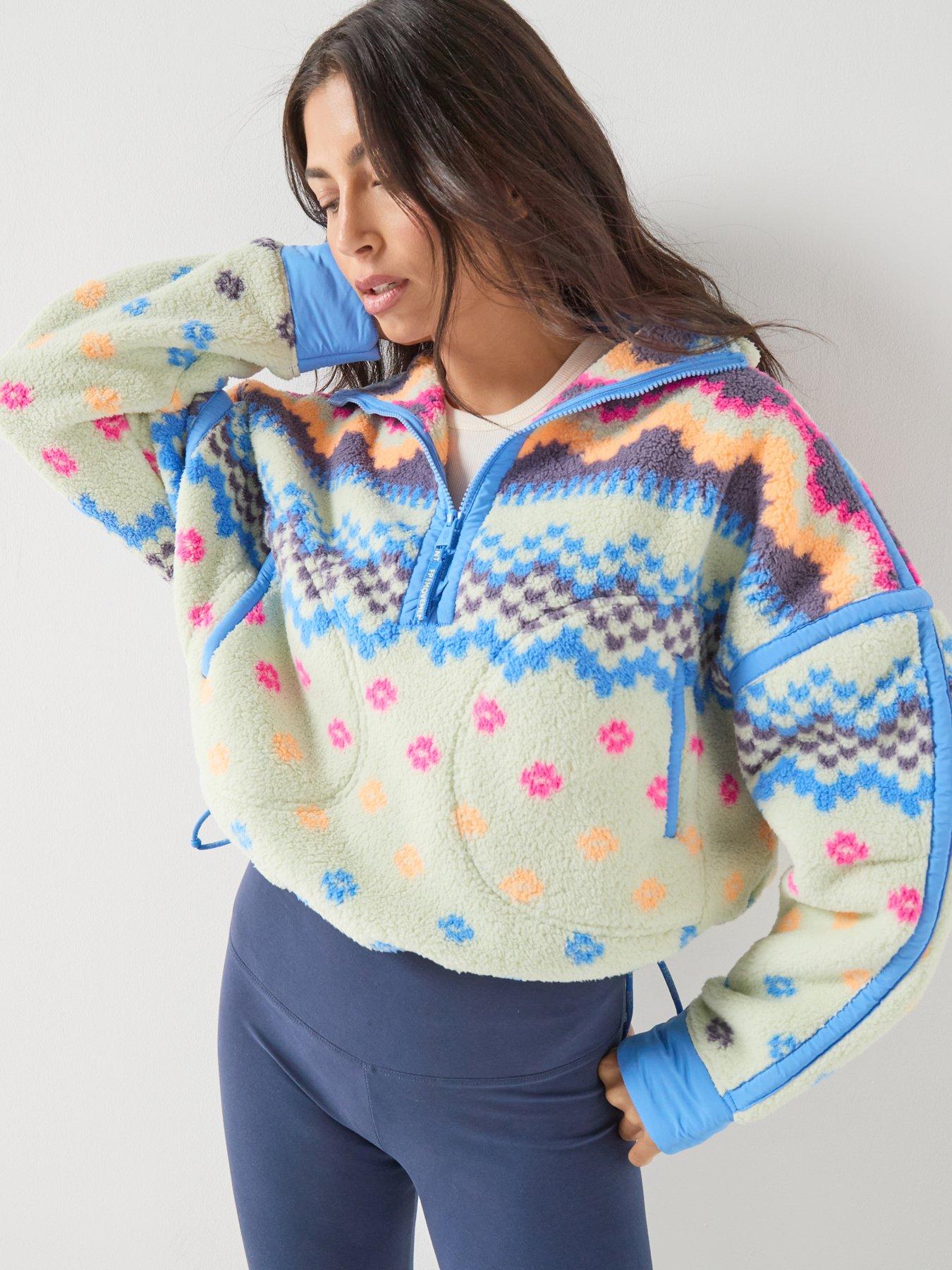 Image 4 of 5 of FP Movement Womens Printed Mountain High 1/2 - Green