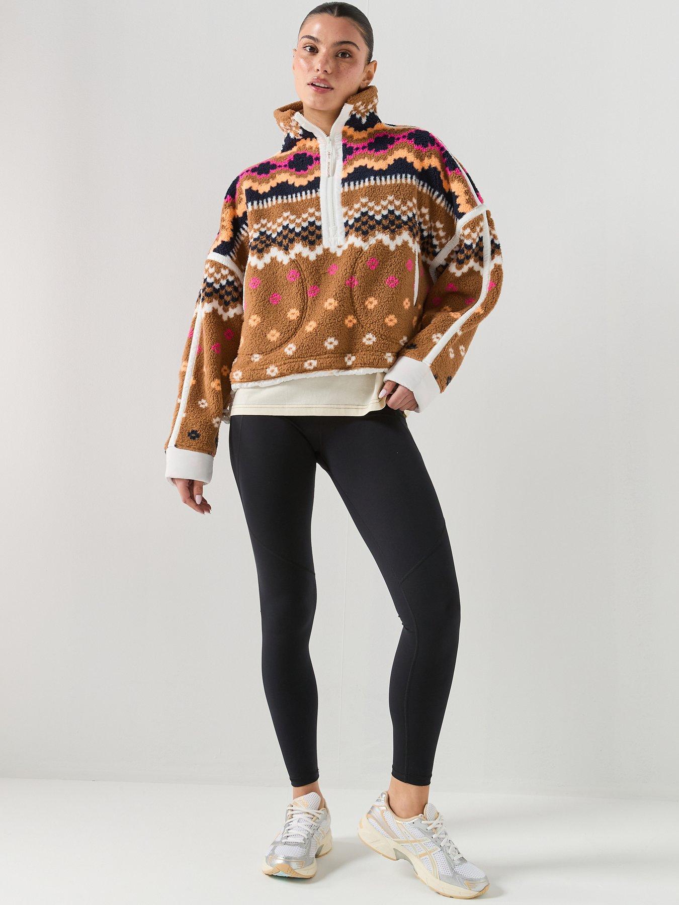 Image 3 of 6 of FP Movement Womens Printed Mountain High 1/2 - Brown