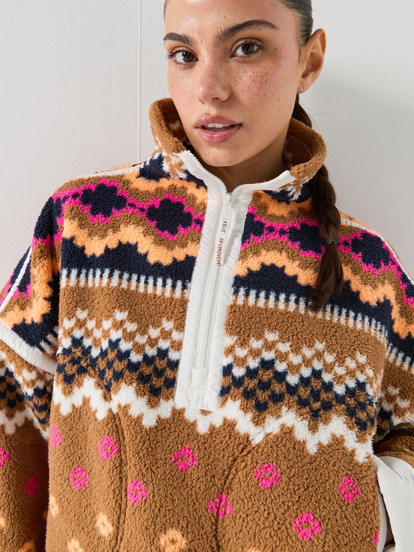 Image 4 of 6 of FP Movement Womens Printed Mountain High 1/2 - Brown