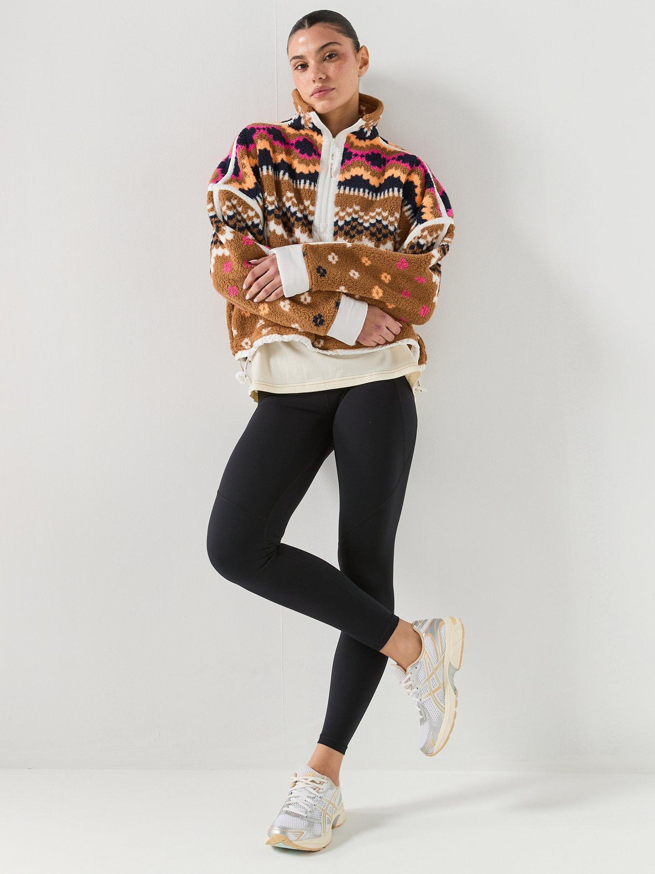 Image 6 of 6 of FP Movement Womens Printed Mountain High 1/2 - Brown