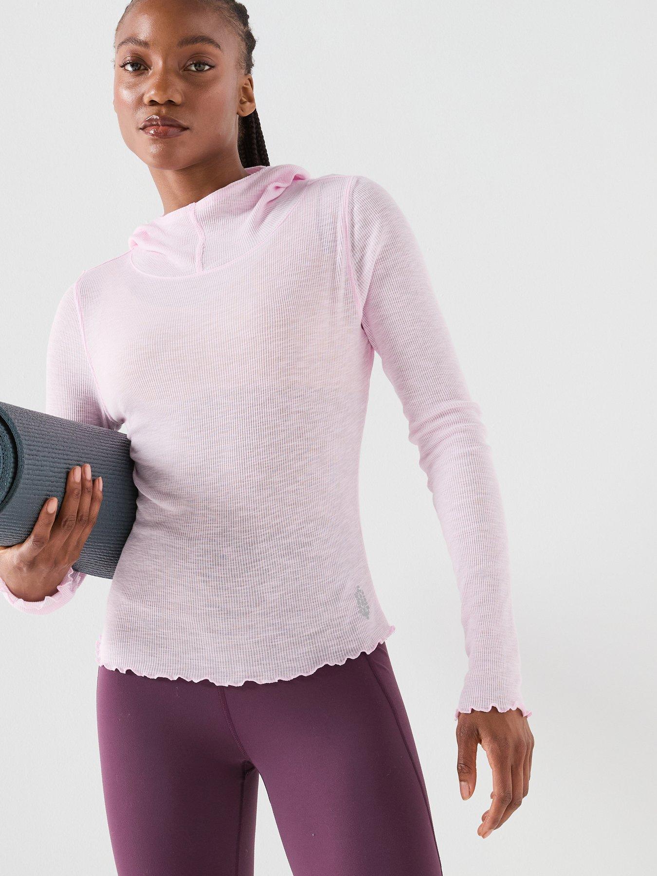 FP Movement Womens Breathe Easy Long Sleeve - Pink