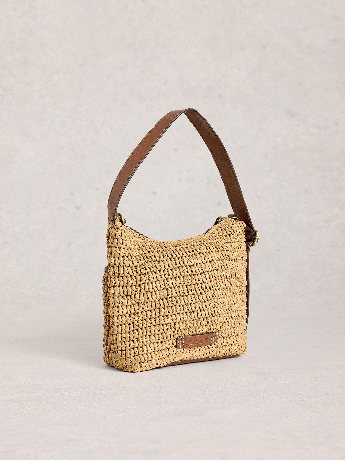 Image 2 of 4 of White Stuff Mini Sophia Raffia Crossbody
