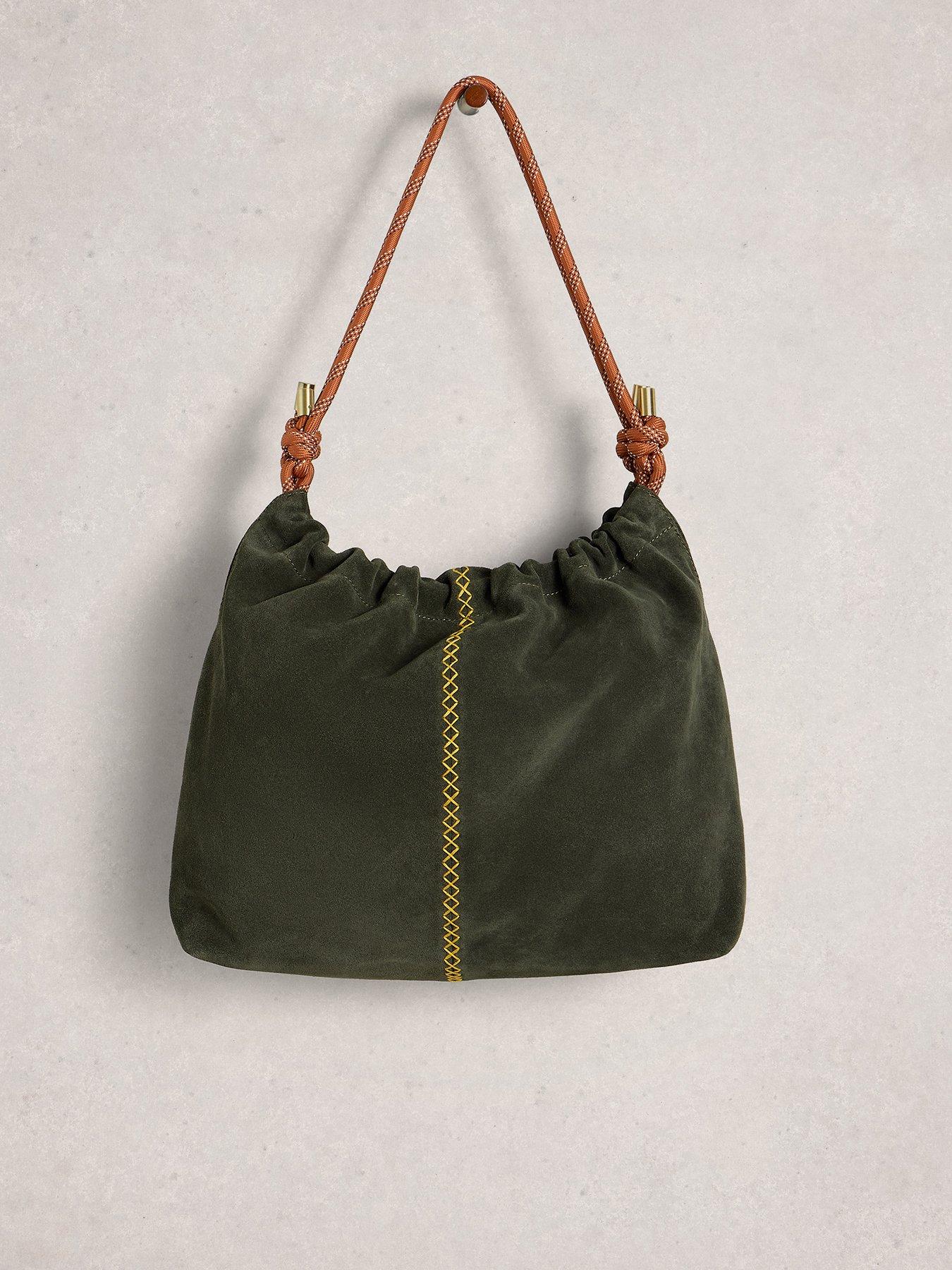  image of white-stuff-callie-shoulder-bag-green