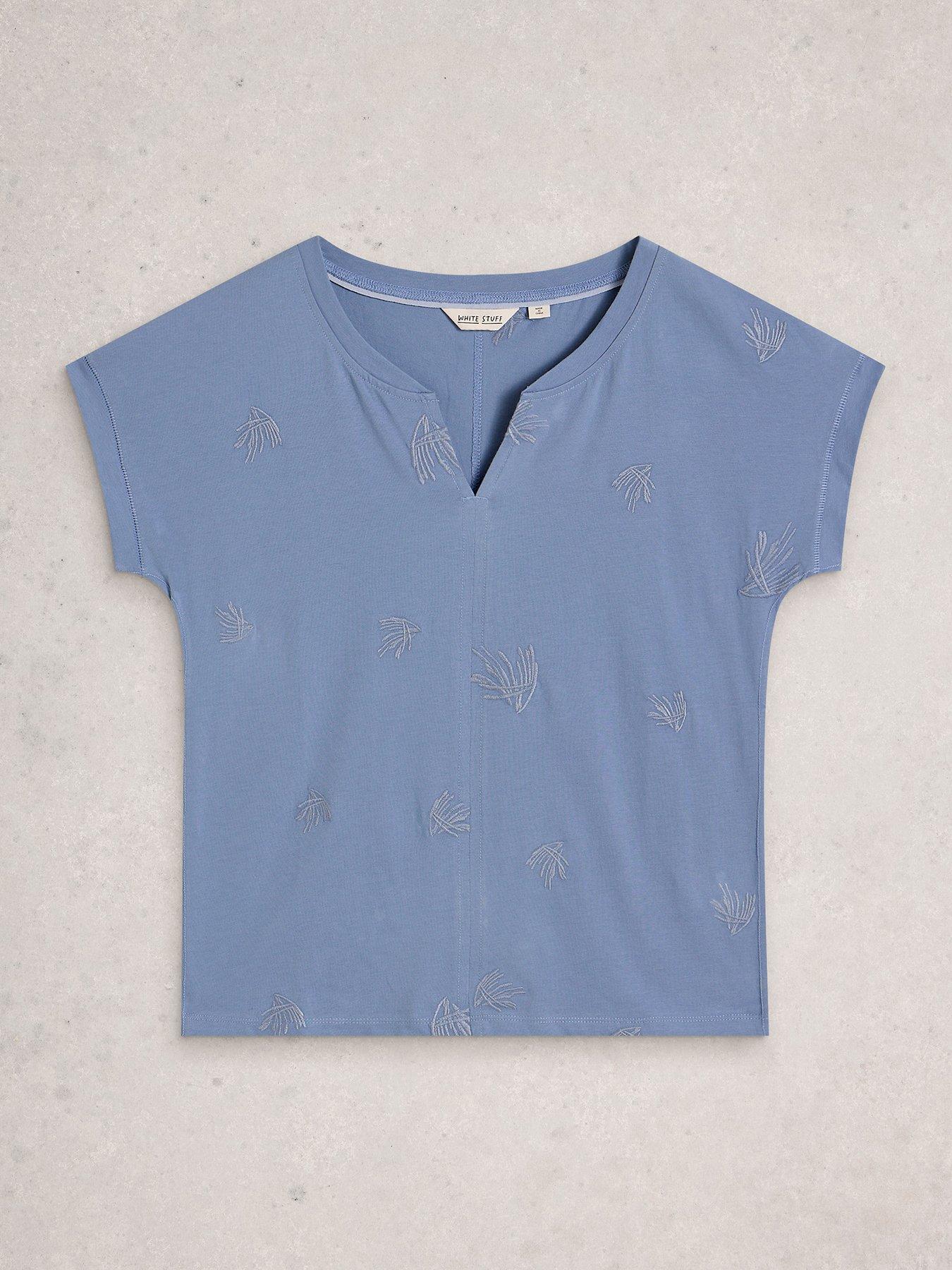  image of white-stuff-nelly-embroidered-tee