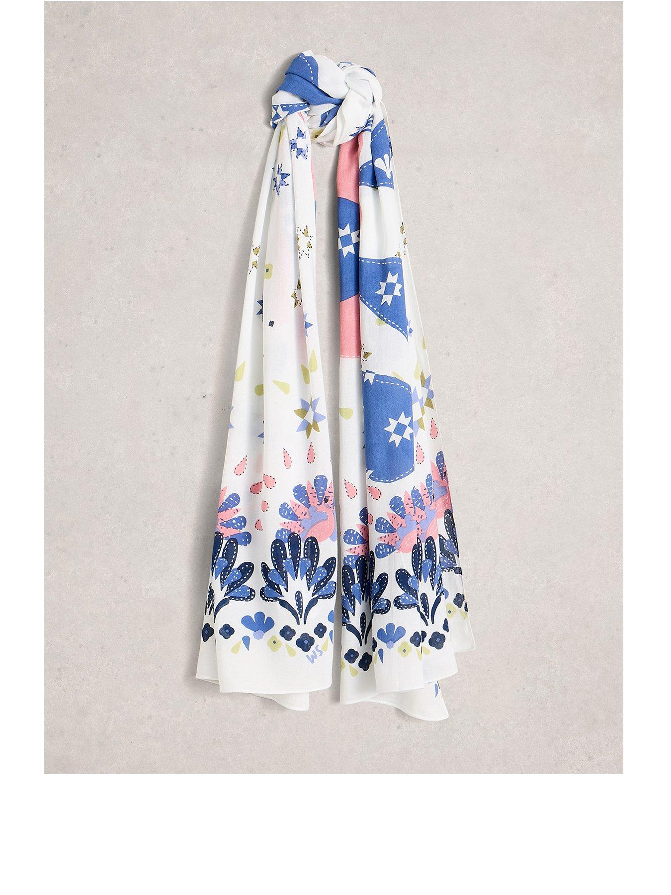 White Stuff Sophie Printed Scarf