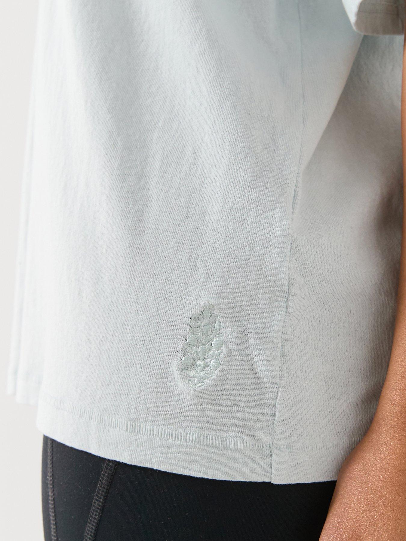 Image 4 of 6 of FP Movement Womens Training Tackle Tee - White