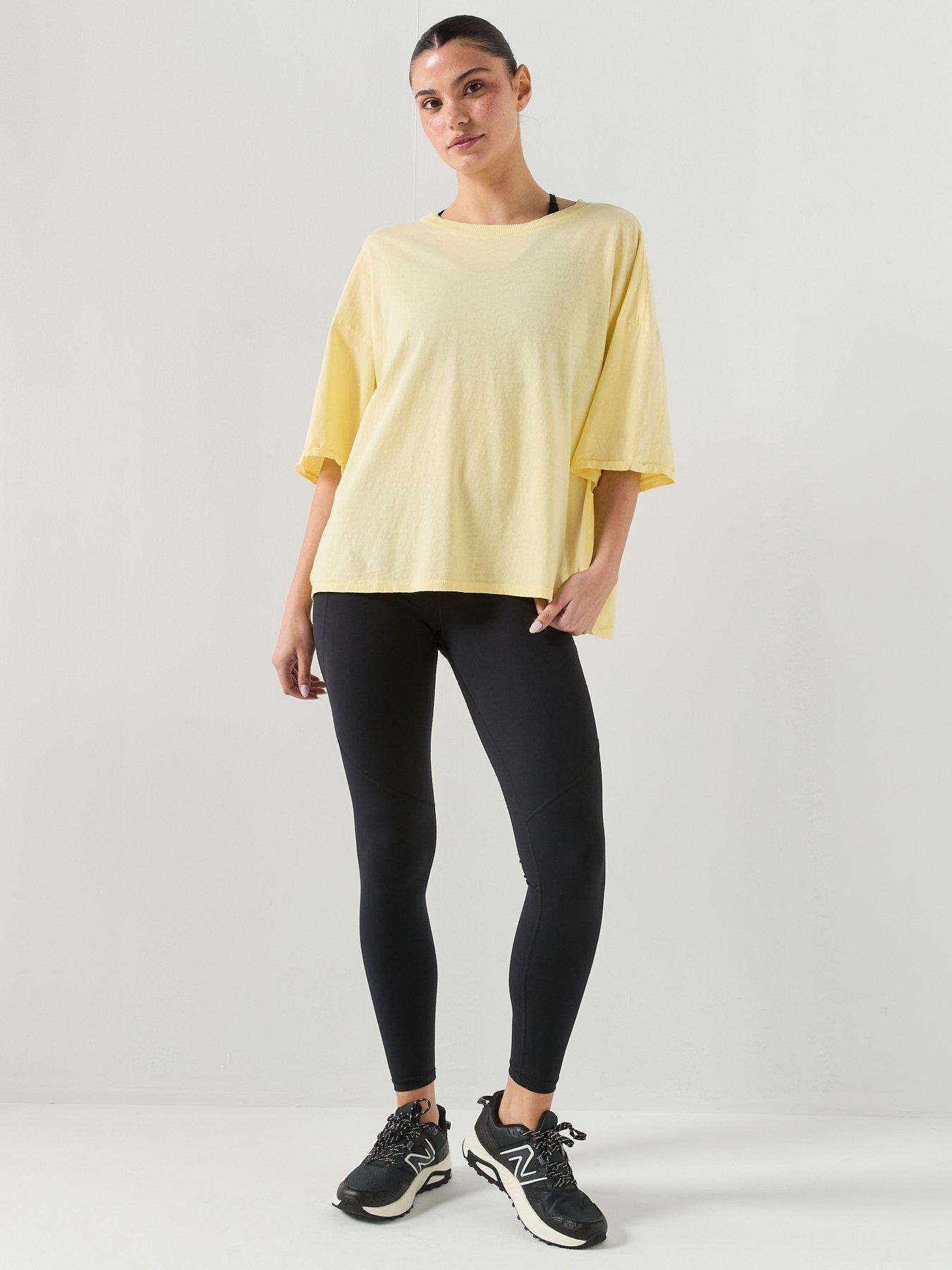  image of fp-movement-womens-training-tackle-tee-yellow
