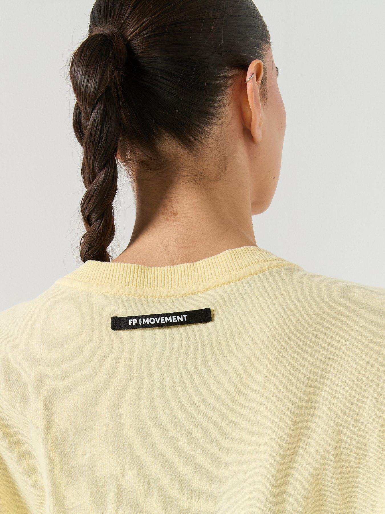  image of fp-movement-womens-training-tackle-tee-yellow