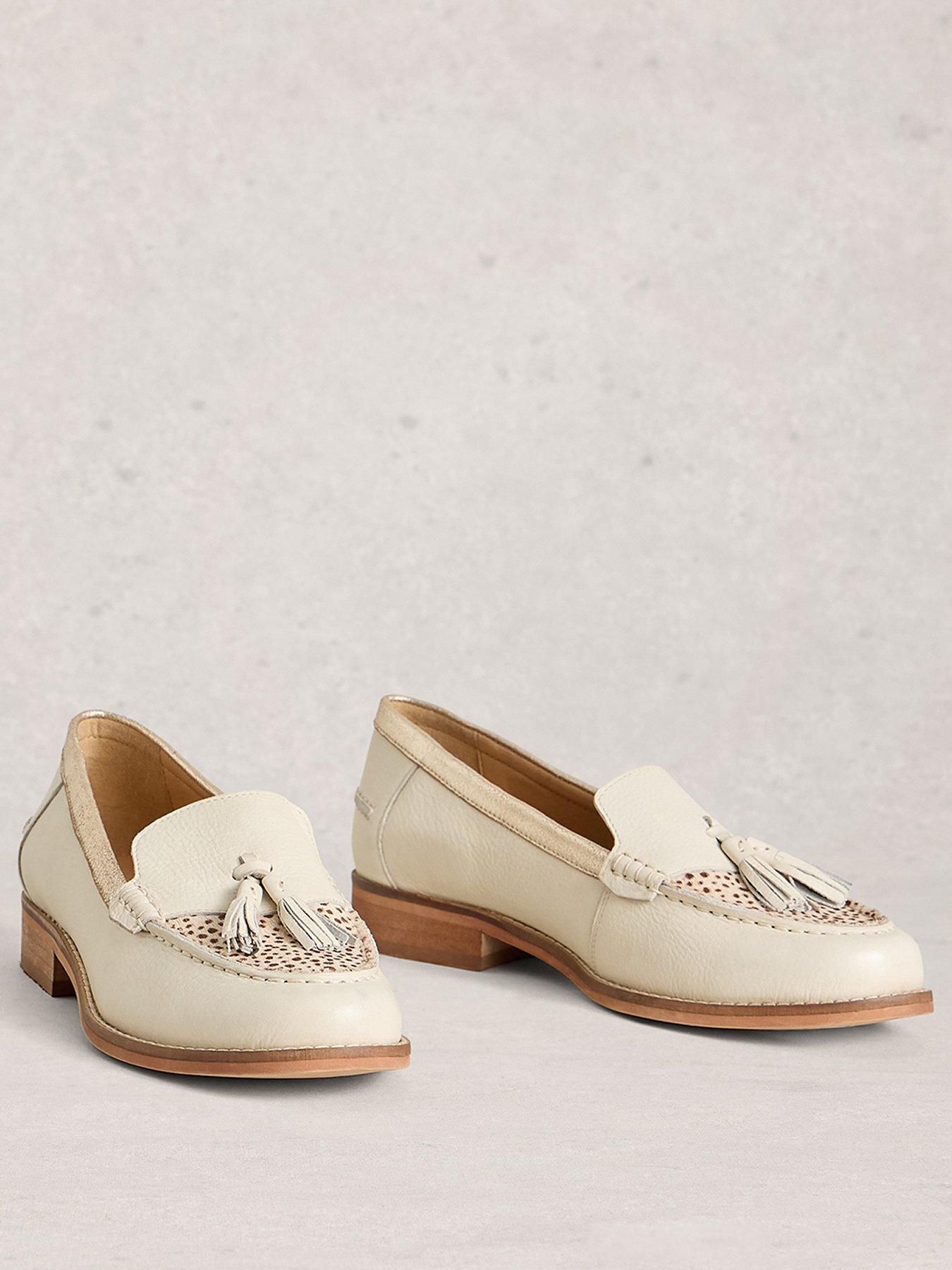 Image 2 of 4 of White Stuff Elba Loafer - Cream