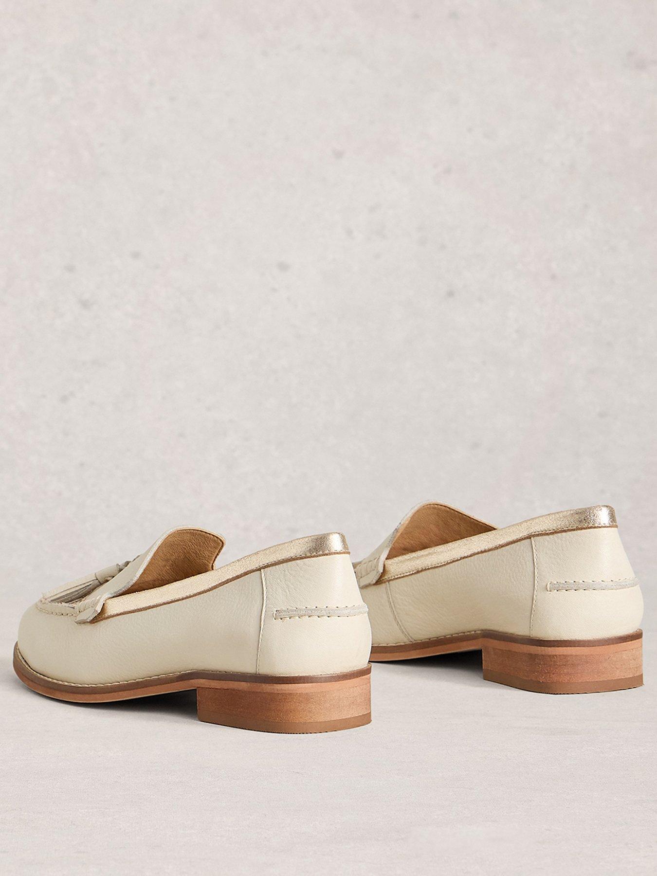 Image 3 of 4 of White Stuff Elba Loafer - Cream