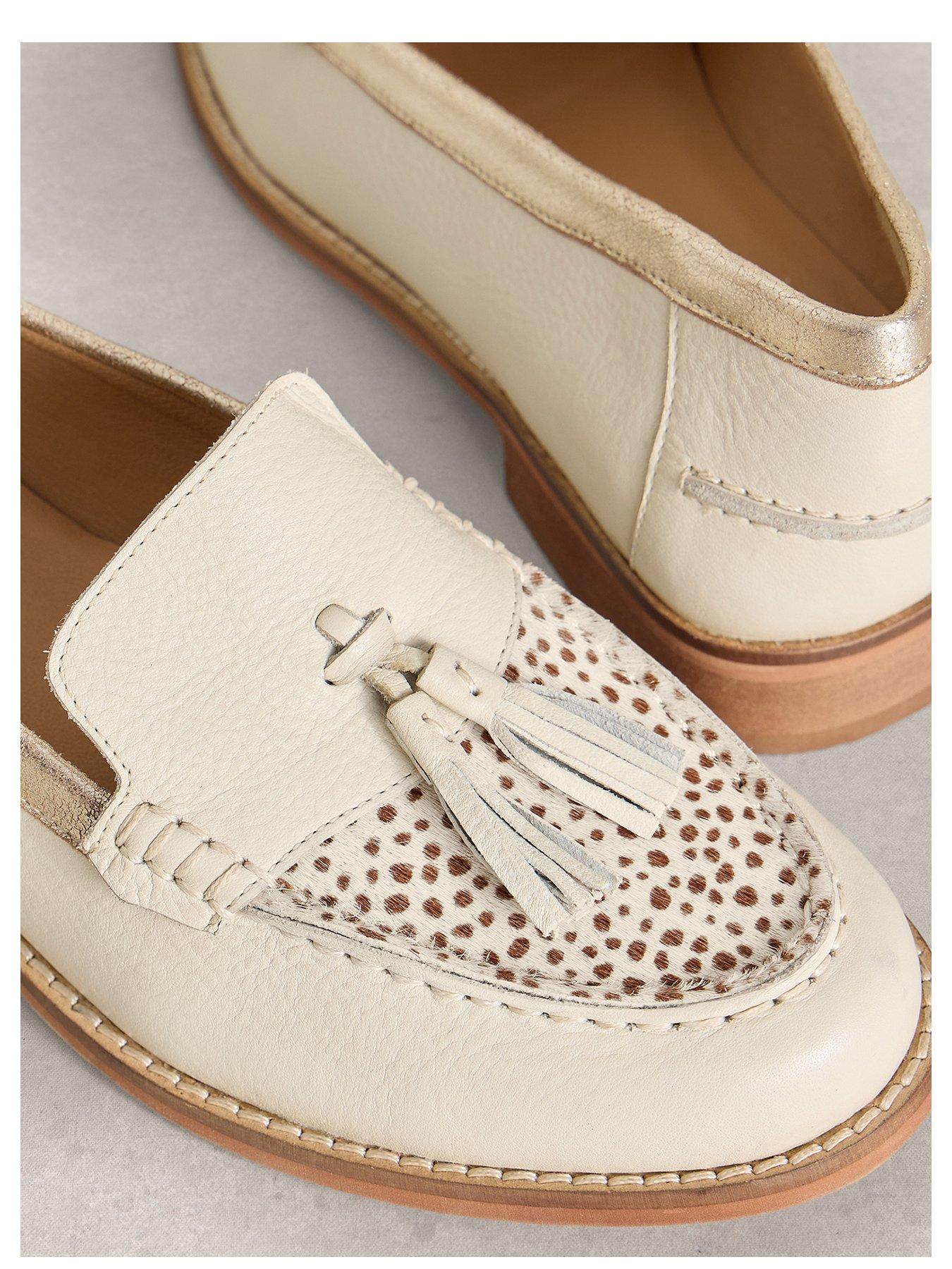 Image 4 of 4 of White Stuff Elba Loafer - Cream