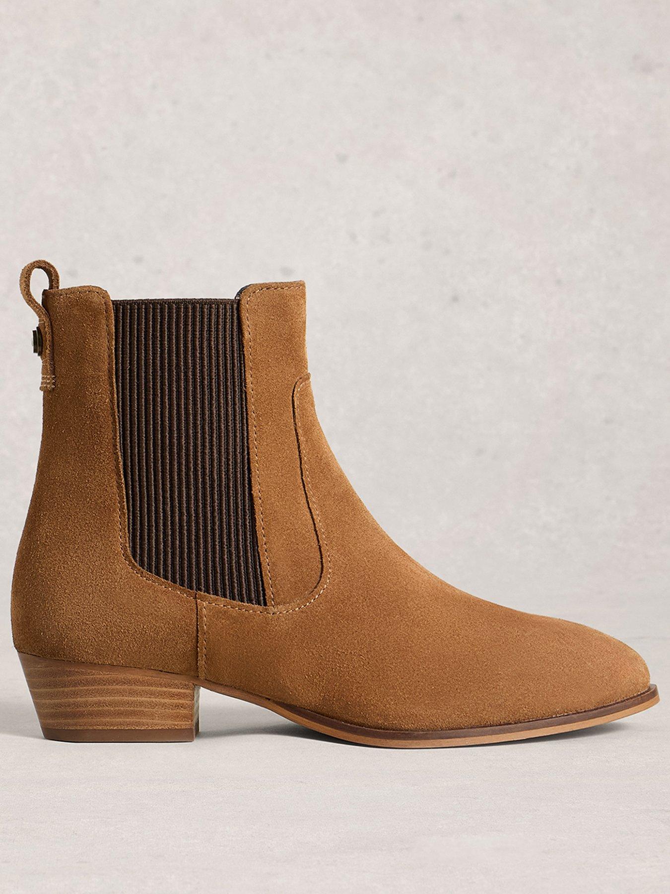  image of white-stuff-chelsea-willow-ankle-boots-brown