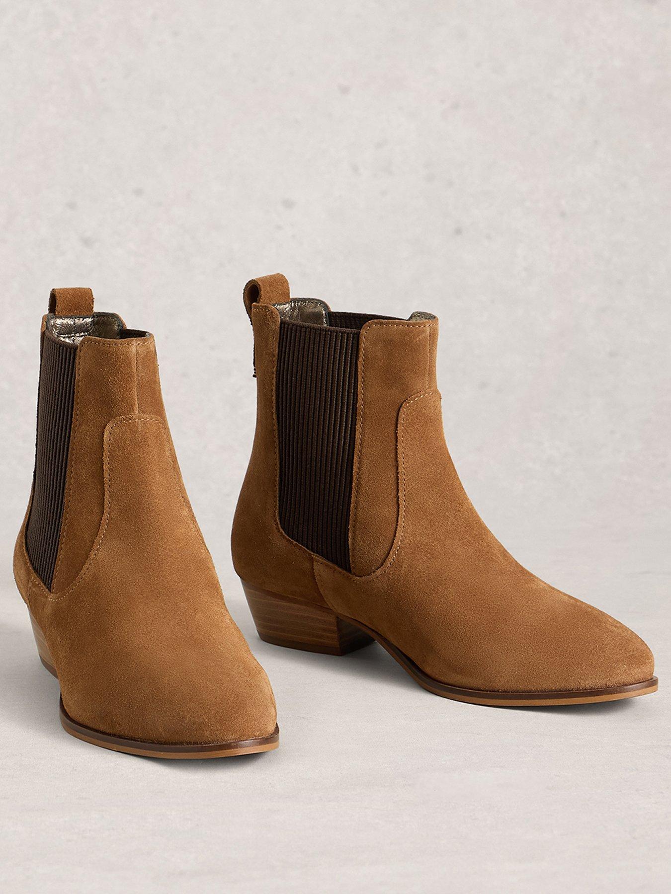  image of white-stuff-chelsea-willow-ankle-boots-brown