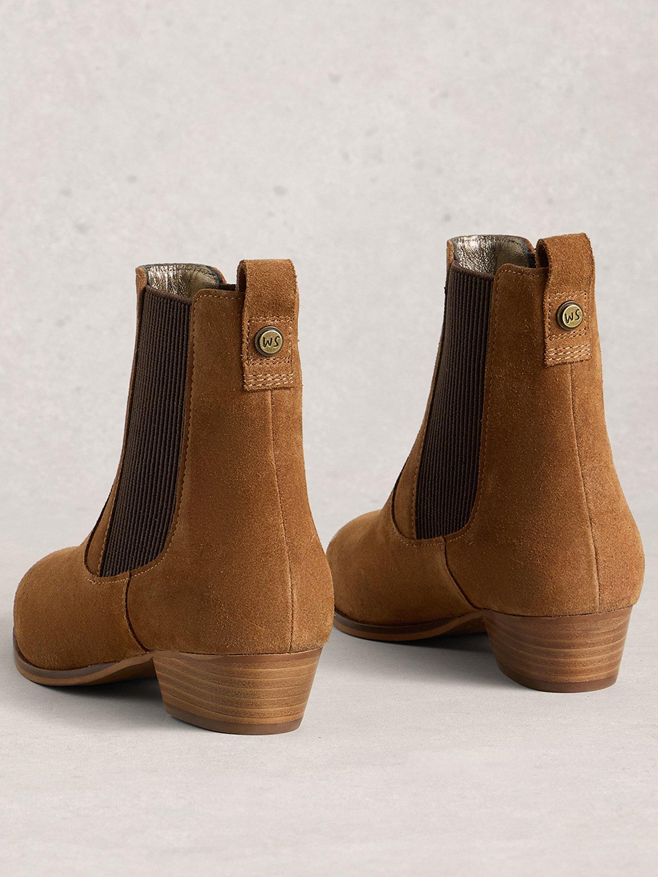  image of white-stuff-chelsea-willow-ankle-boots-brown