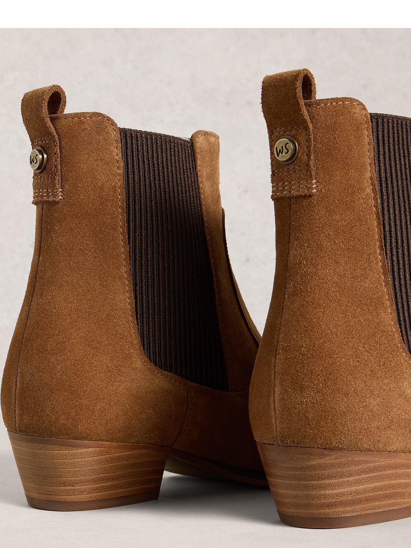  image of white-stuff-chelsea-willow-ankle-boots-brown