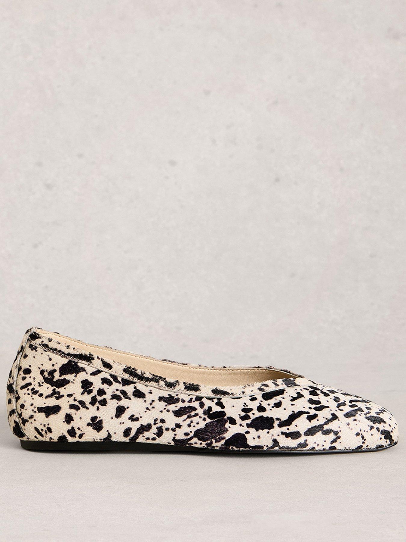 Image 1 of 4 of White Stuff Sloane Ballerina - Brown