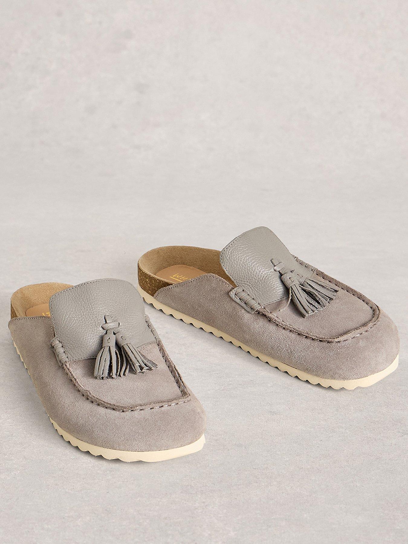Image 2 of 4 of White Stuff Mabel Slip On Footbed - Grey