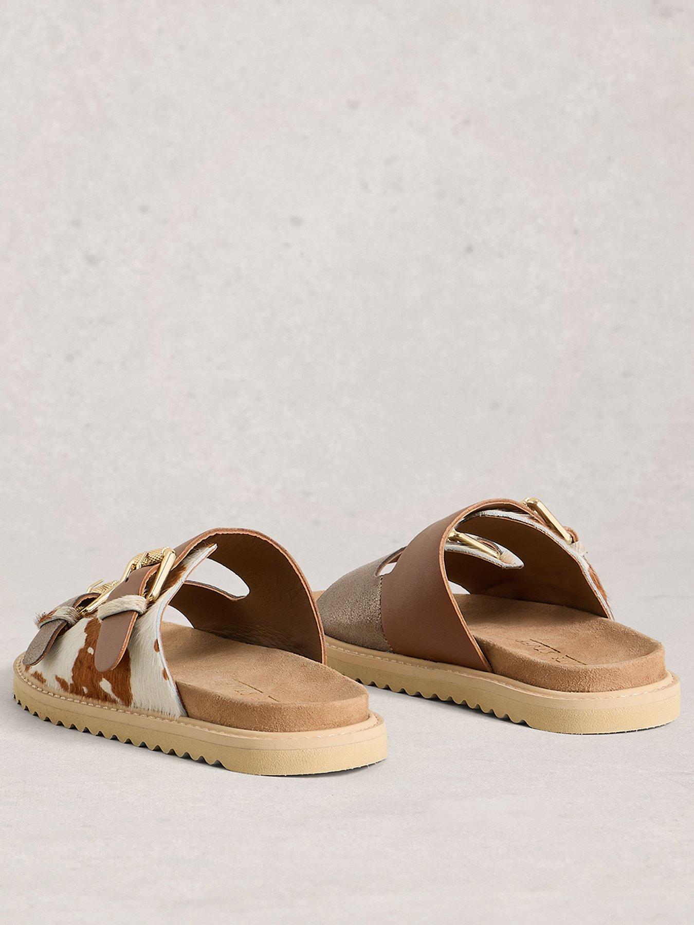 Image 3 of 4 of White Stuff Patty Footbed - Brown