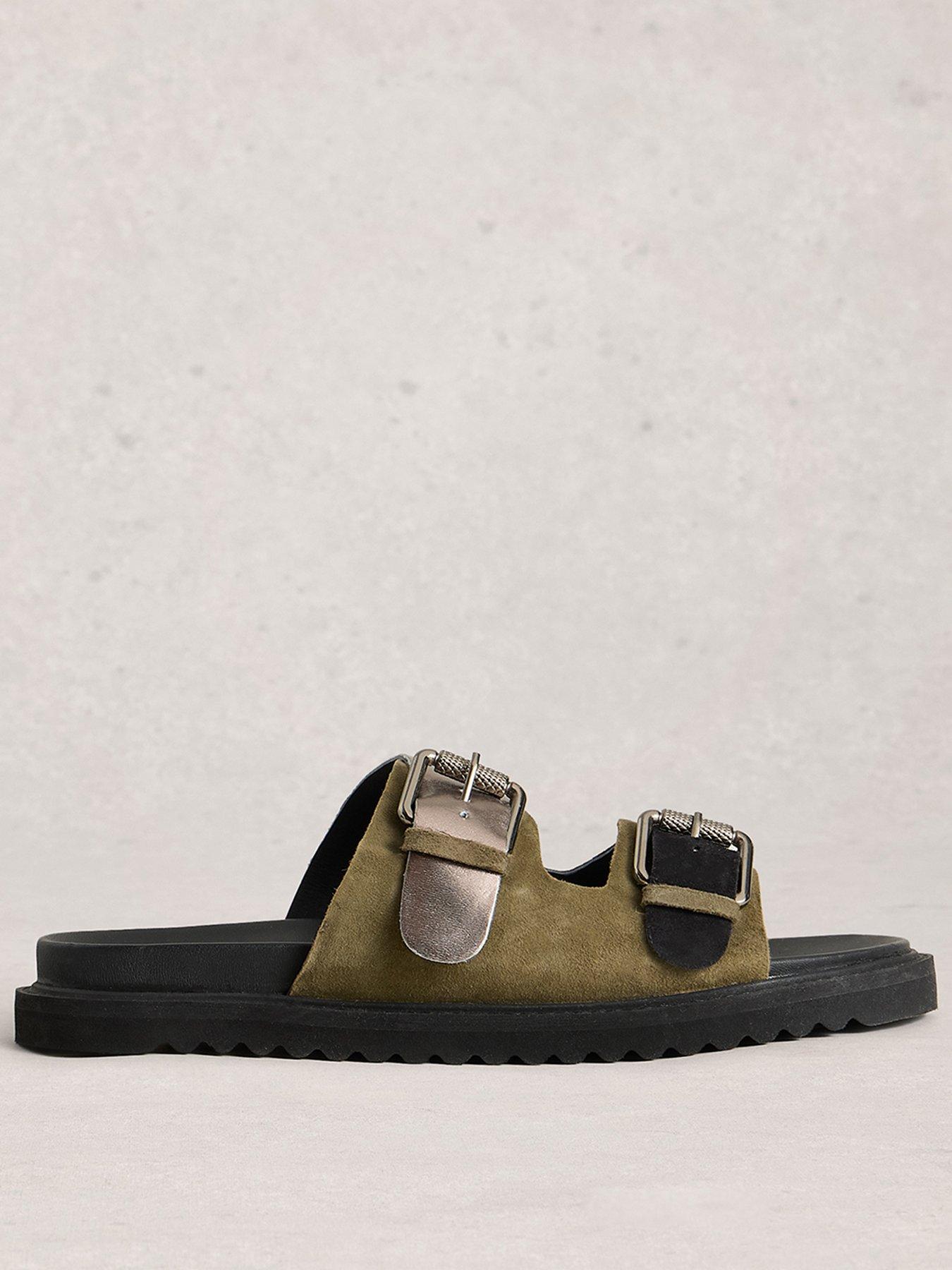 Image 1 of 4 of White Stuff Patty Footbed - Black