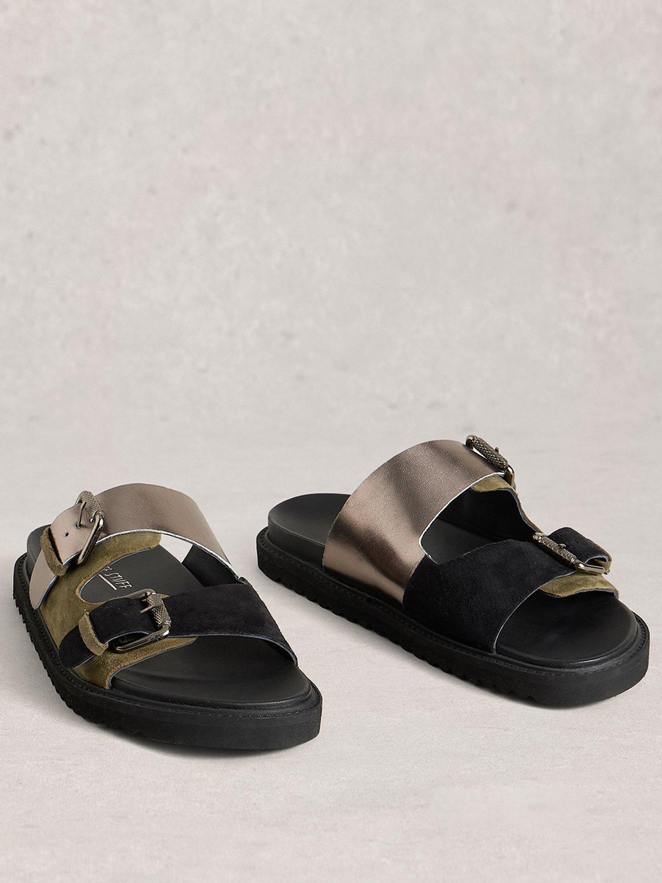 Image 2 of 4 of White Stuff Patty Footbed - Black