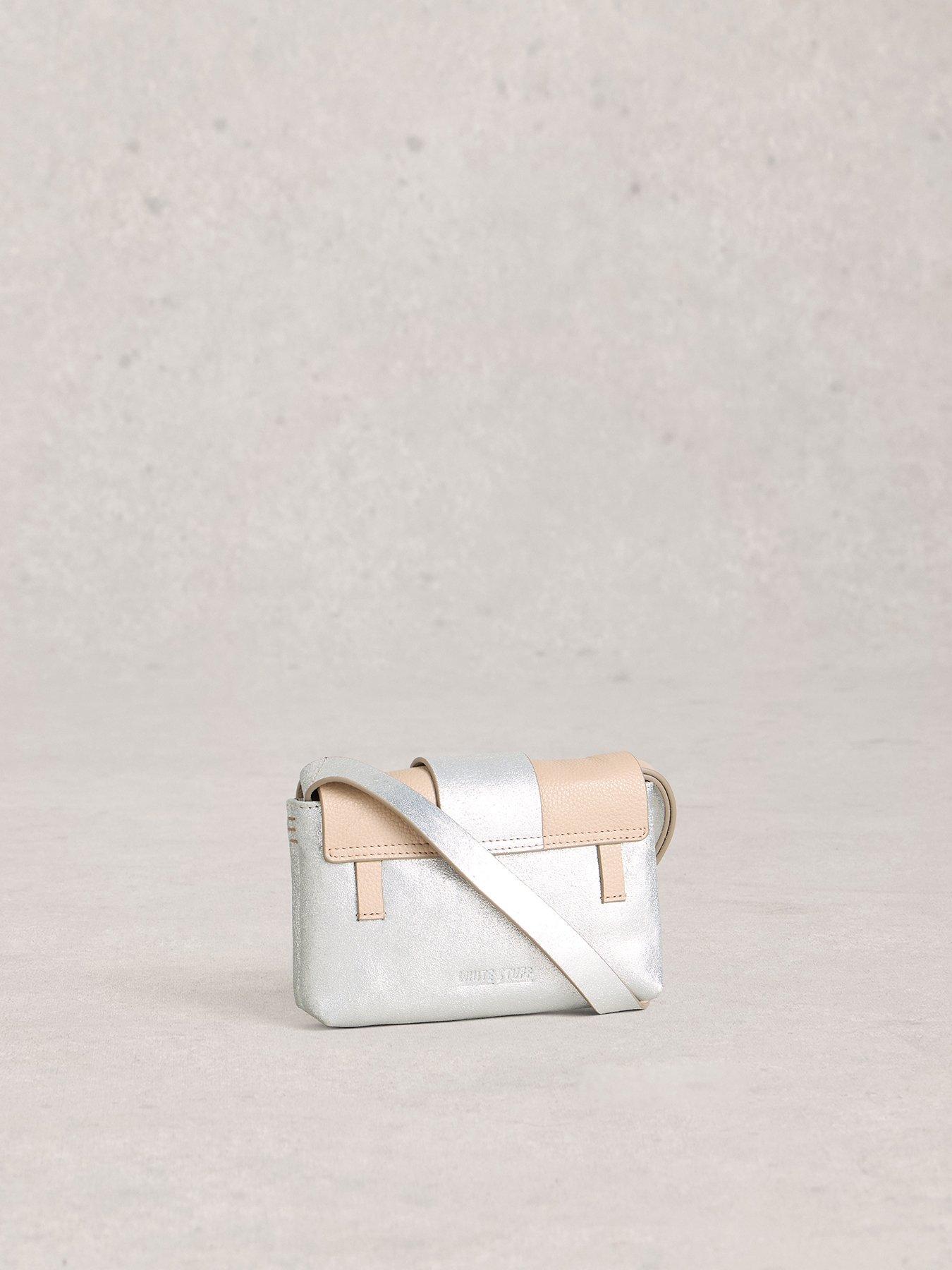  image of white-stuff-tabby-mini-landscape-bag-silver