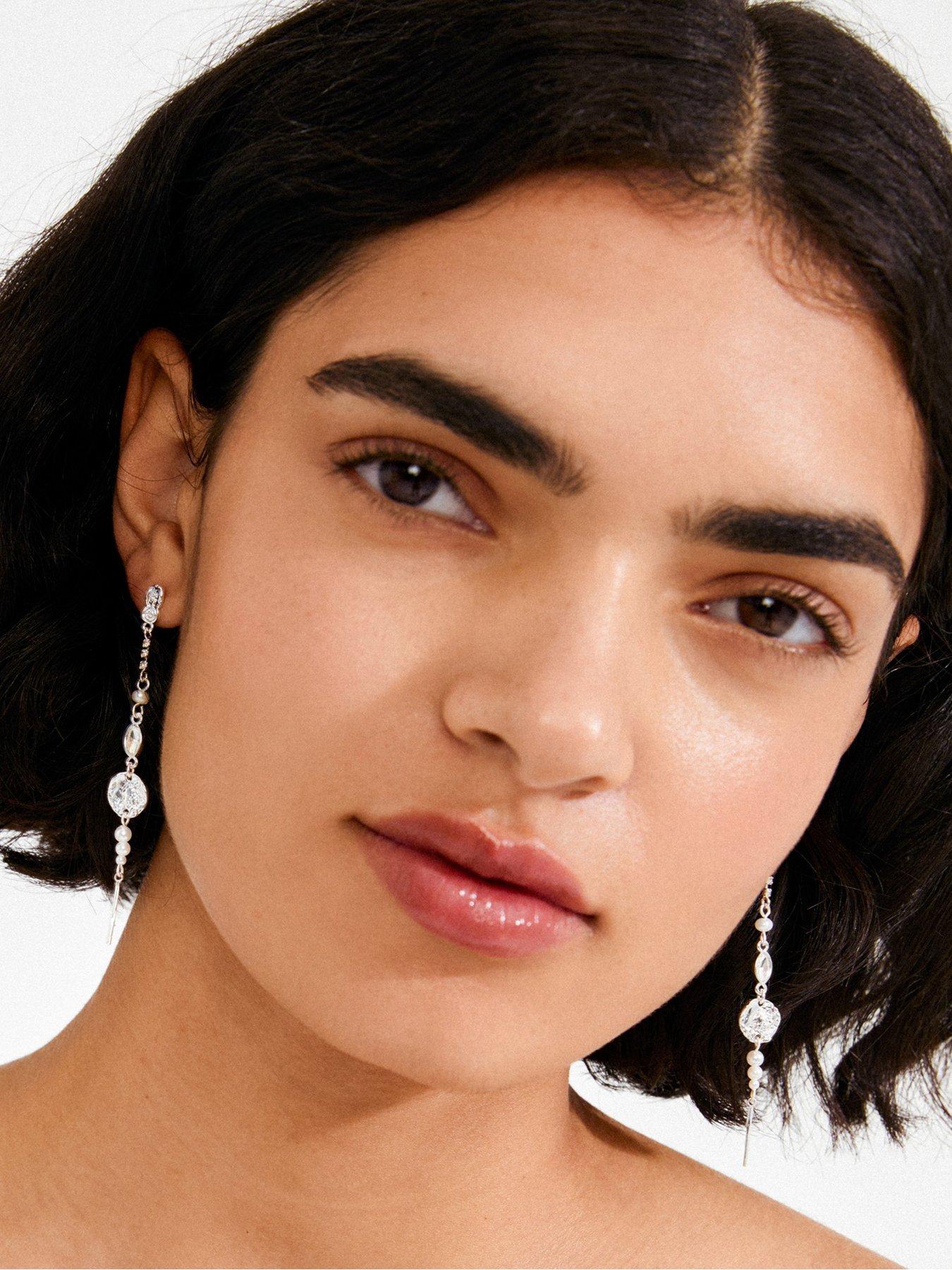  image of pilgrim-fire-earrings-silver-plated