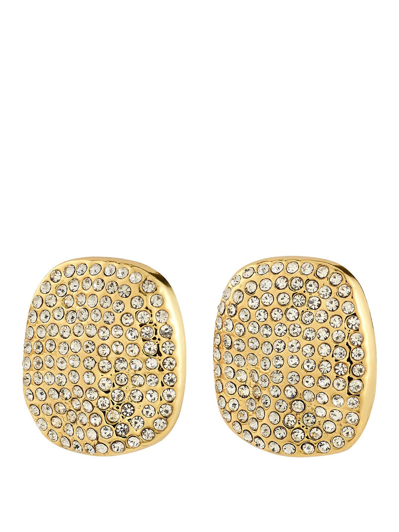  image of pilgrim-ember-earrings-gold-plated