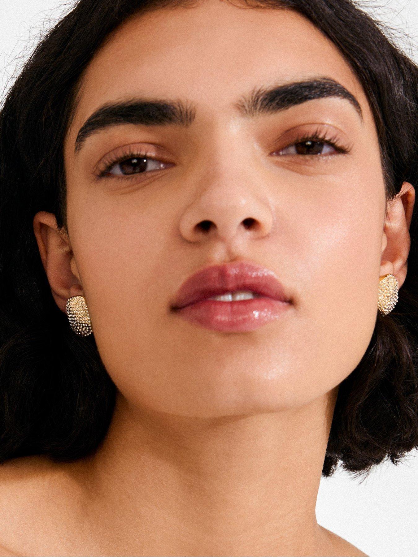  image of pilgrim-ember-earrings-gold-plated