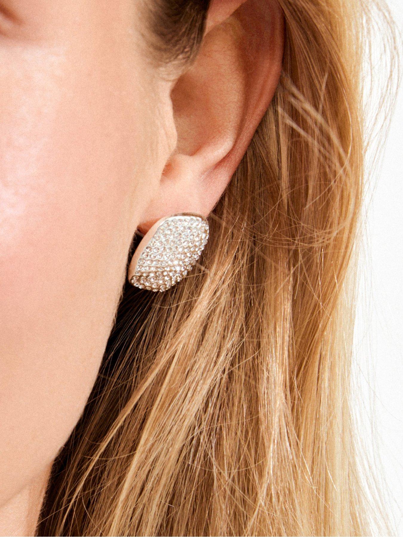 Image 4 of 4 of Pilgrim EMBER earrings silver-plated