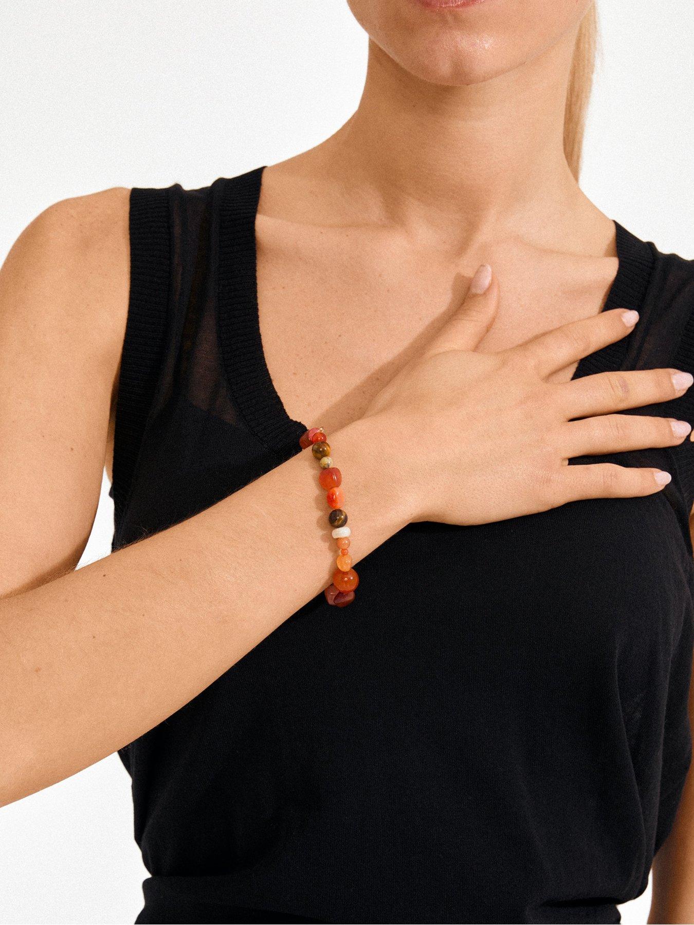 Image 2 of 4 of Pilgrim IRIS bracelet red/multi
