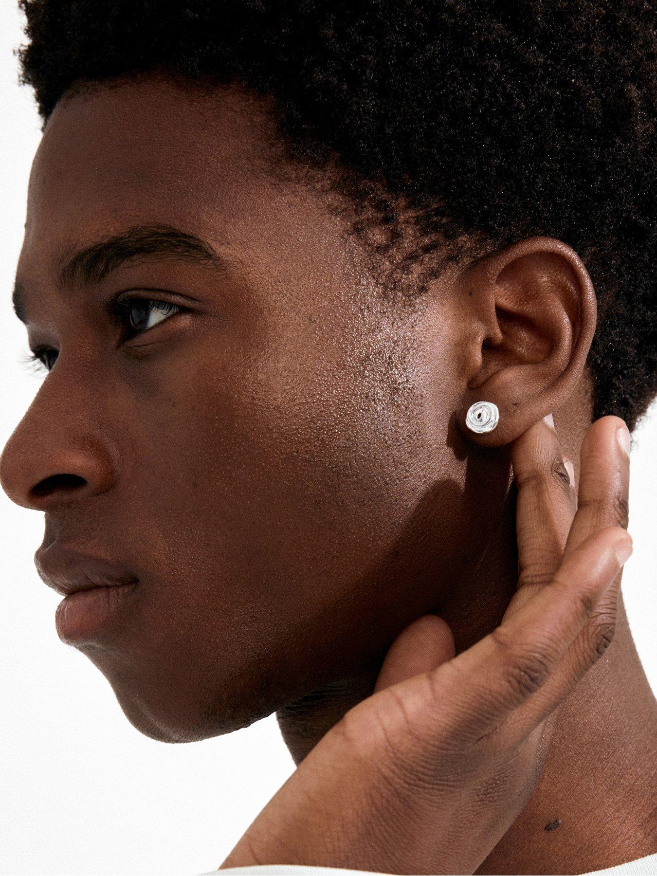 Image 3 of 4 of Pilgrim AIR earrings silver-plated