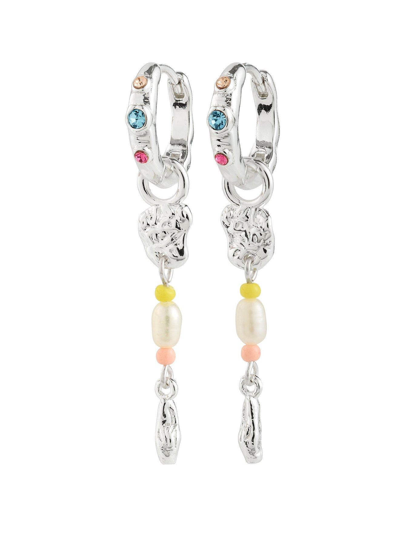 Image 1 of 4 of Pilgrim ELLINGTON earrings silver-plated