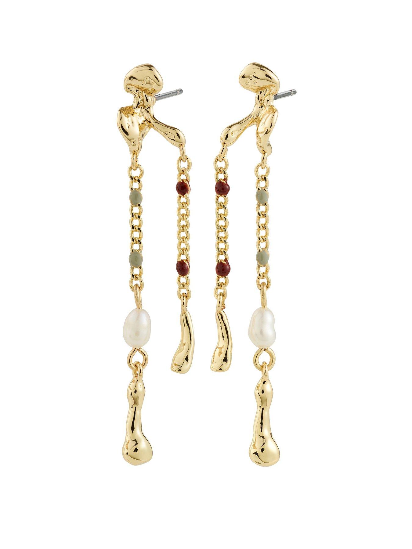  image of pilgrim-reggie-earrings-gold-plated