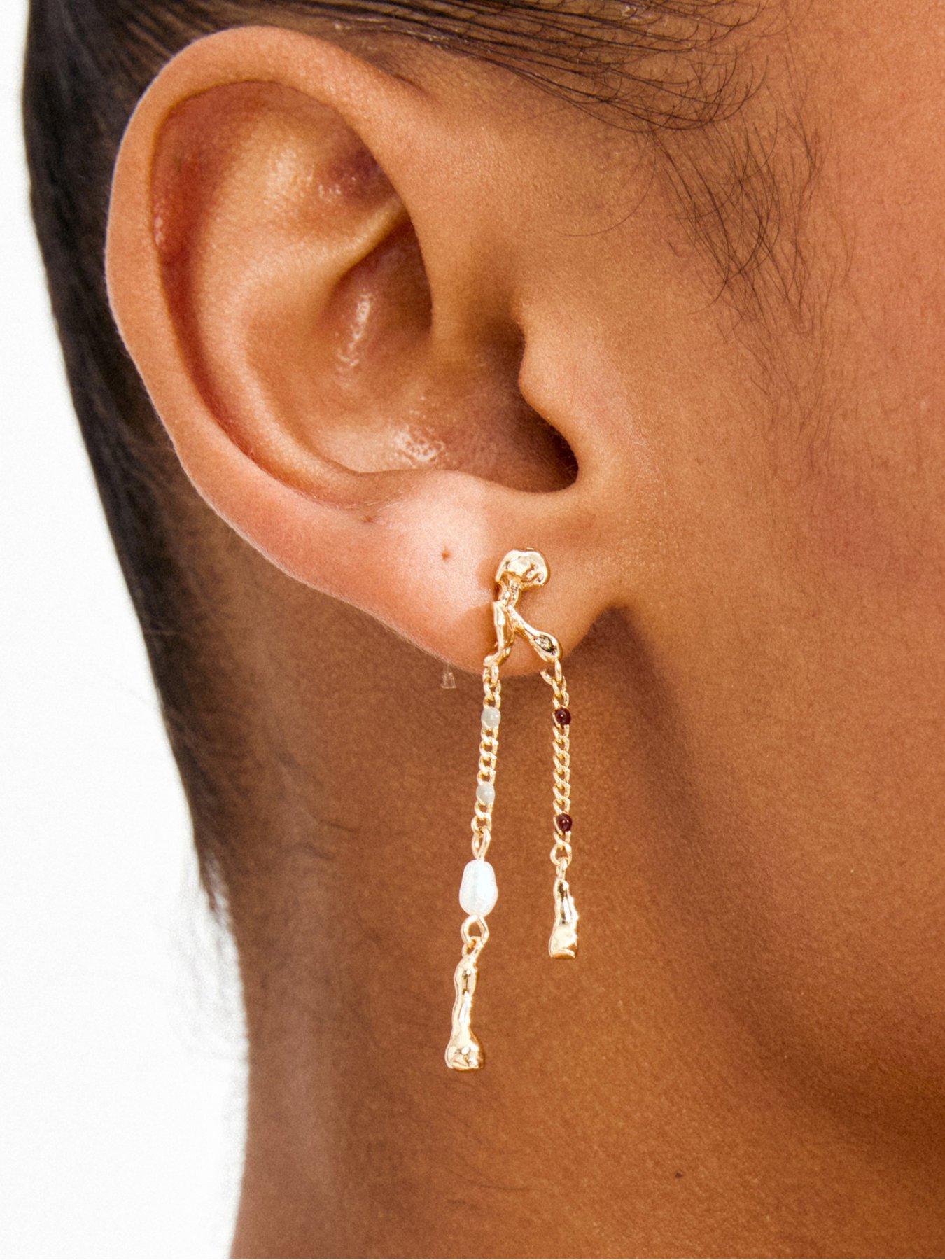  image of pilgrim-reggie-earrings-gold-plated