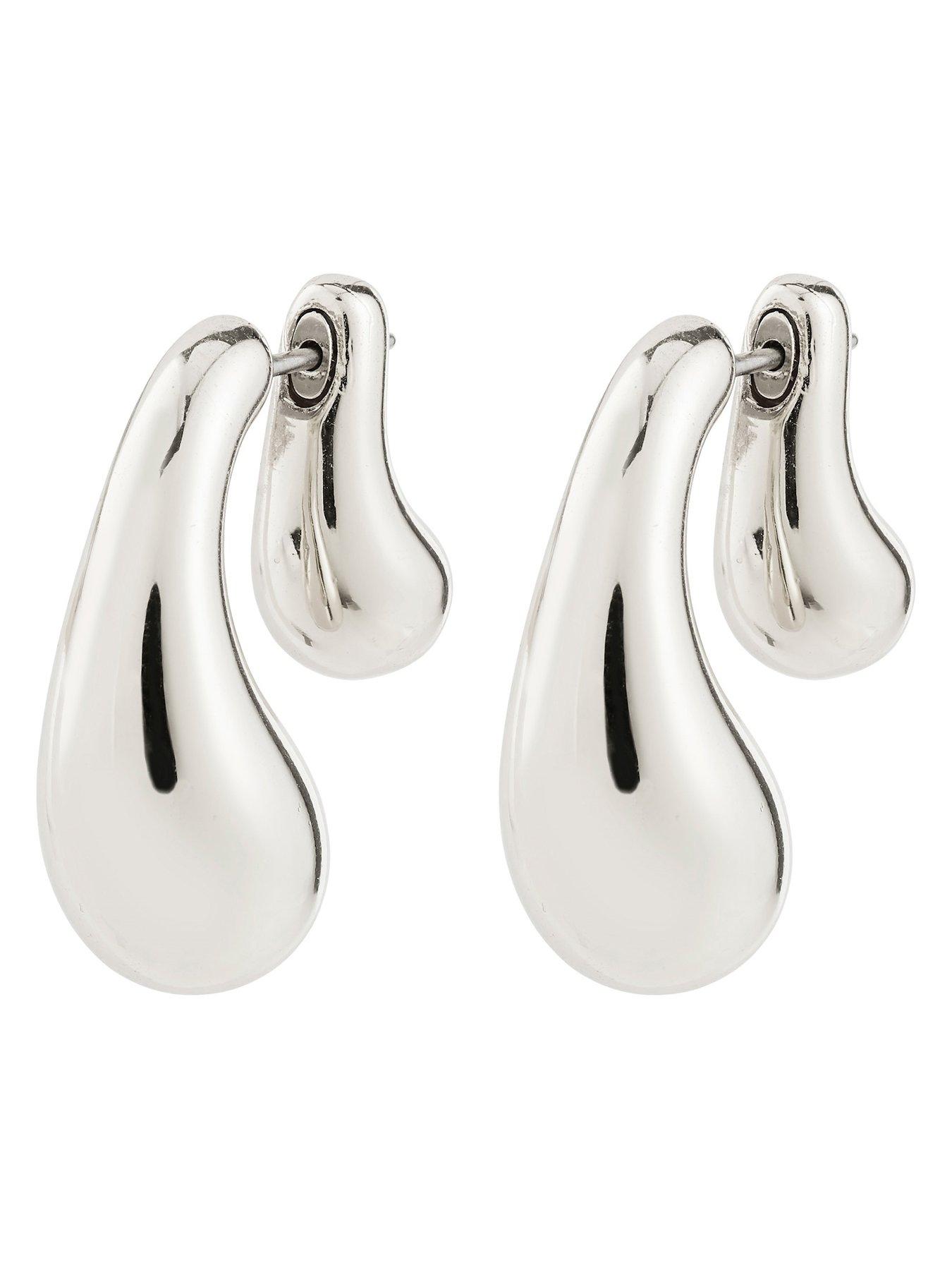  image of pilgrim-jennings-earrings-silver-plated