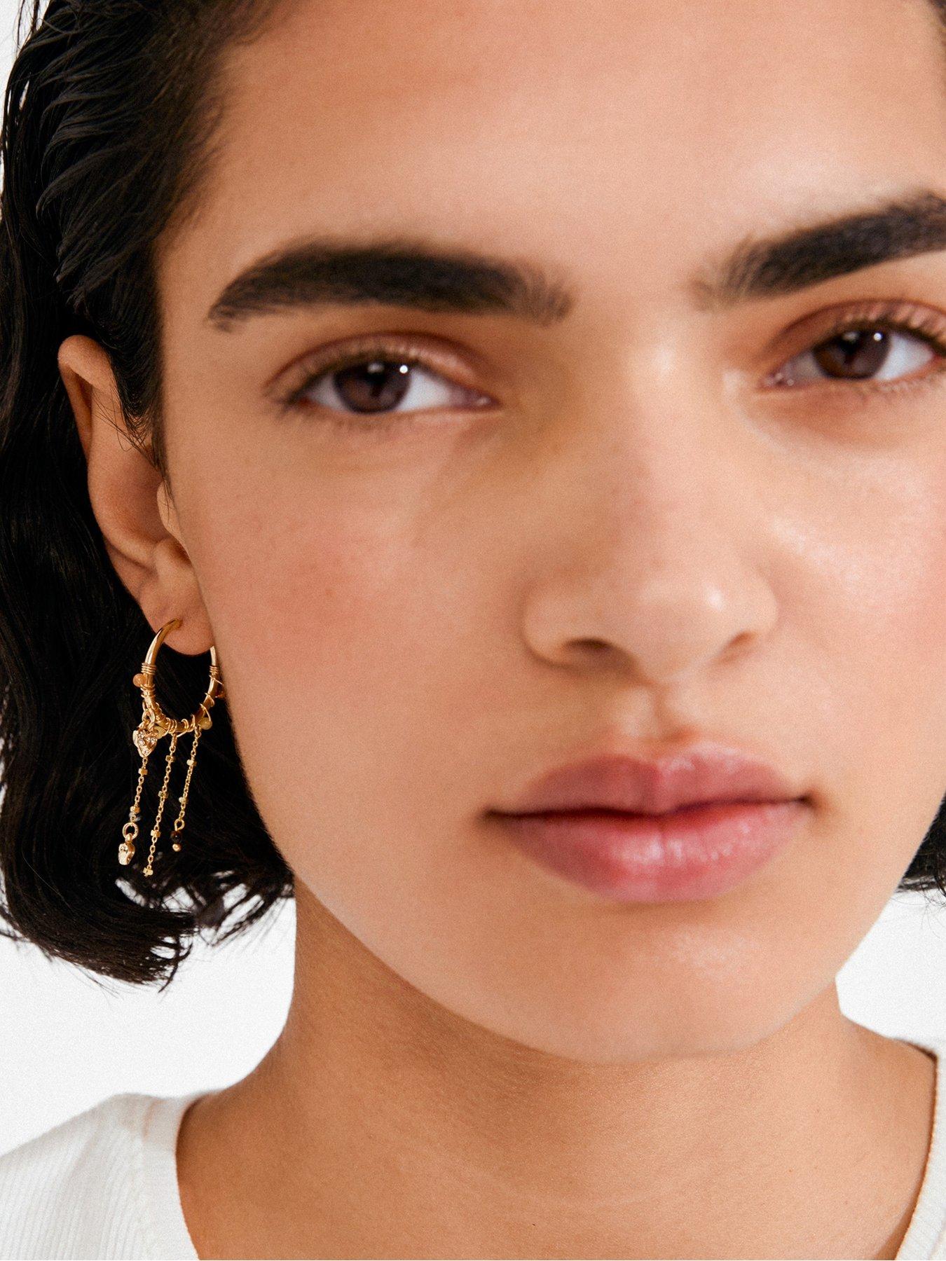  image of pilgrim-mylan-earrings-gold-plated