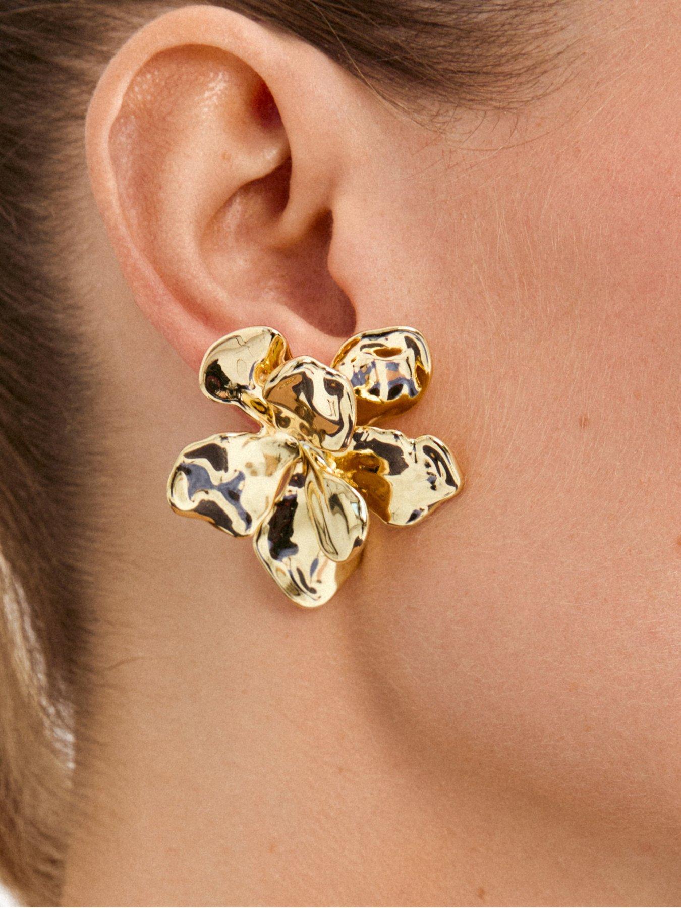 Image 3 of 5 of Pilgrim HALEN earrings gold-plated