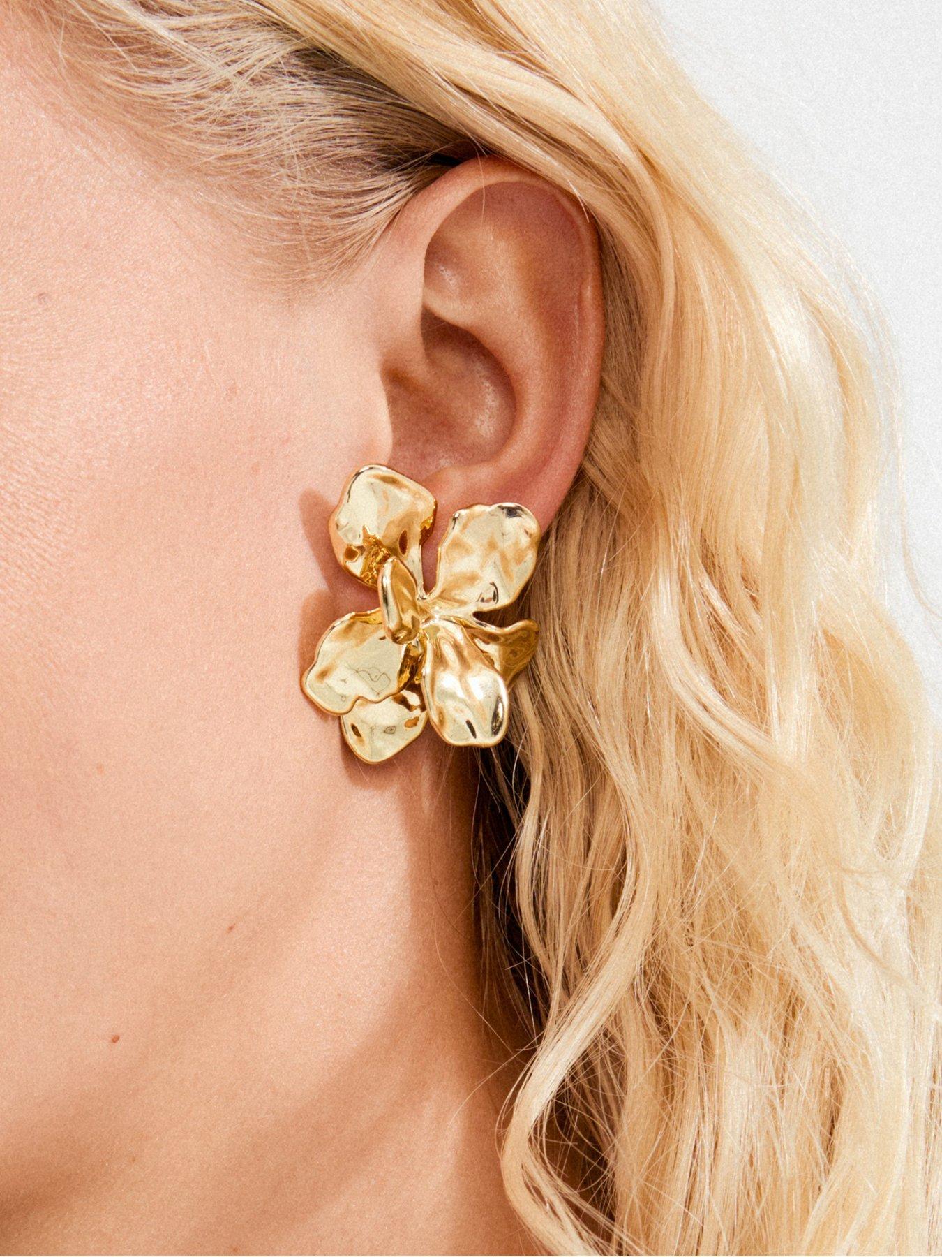 Image 4 of 5 of Pilgrim HALEN earrings gold-plated