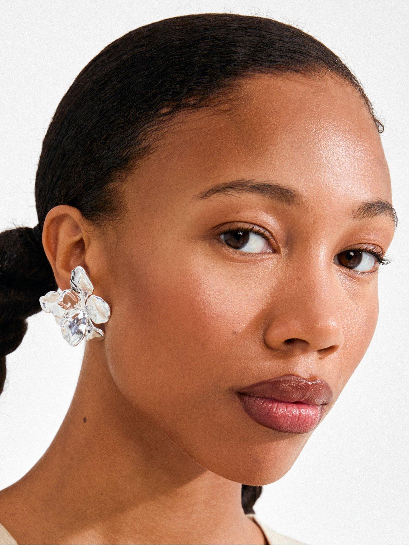 Image 4 of 5 of Pilgrim HALEN earrings silver-plated