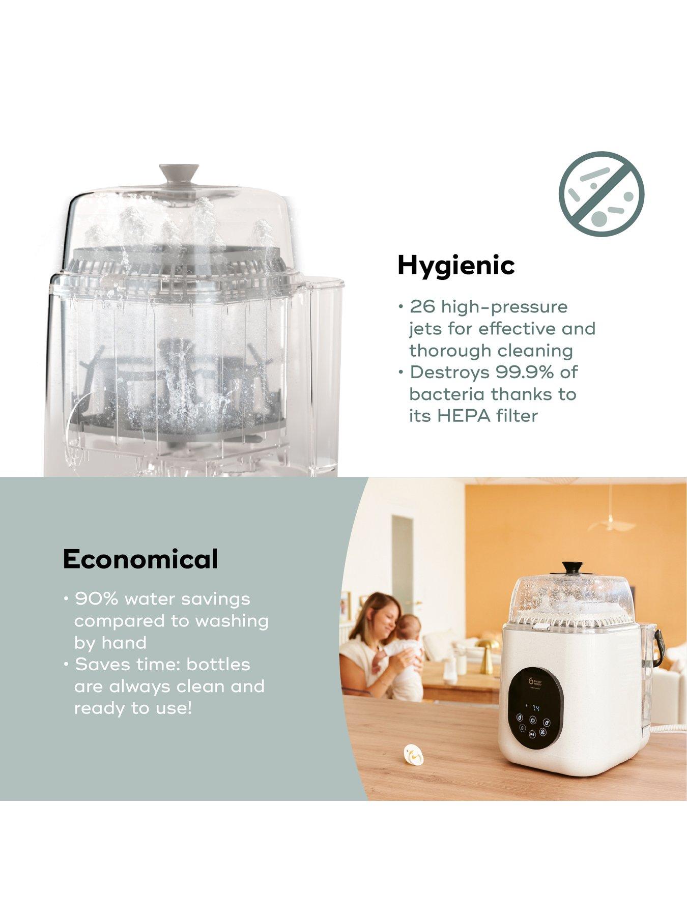 Image 3 of 8 of Babymoov NutriWash 4 in 1 Bottle Washer, Steriliser, Dryer &amp; Storer - 8 settings