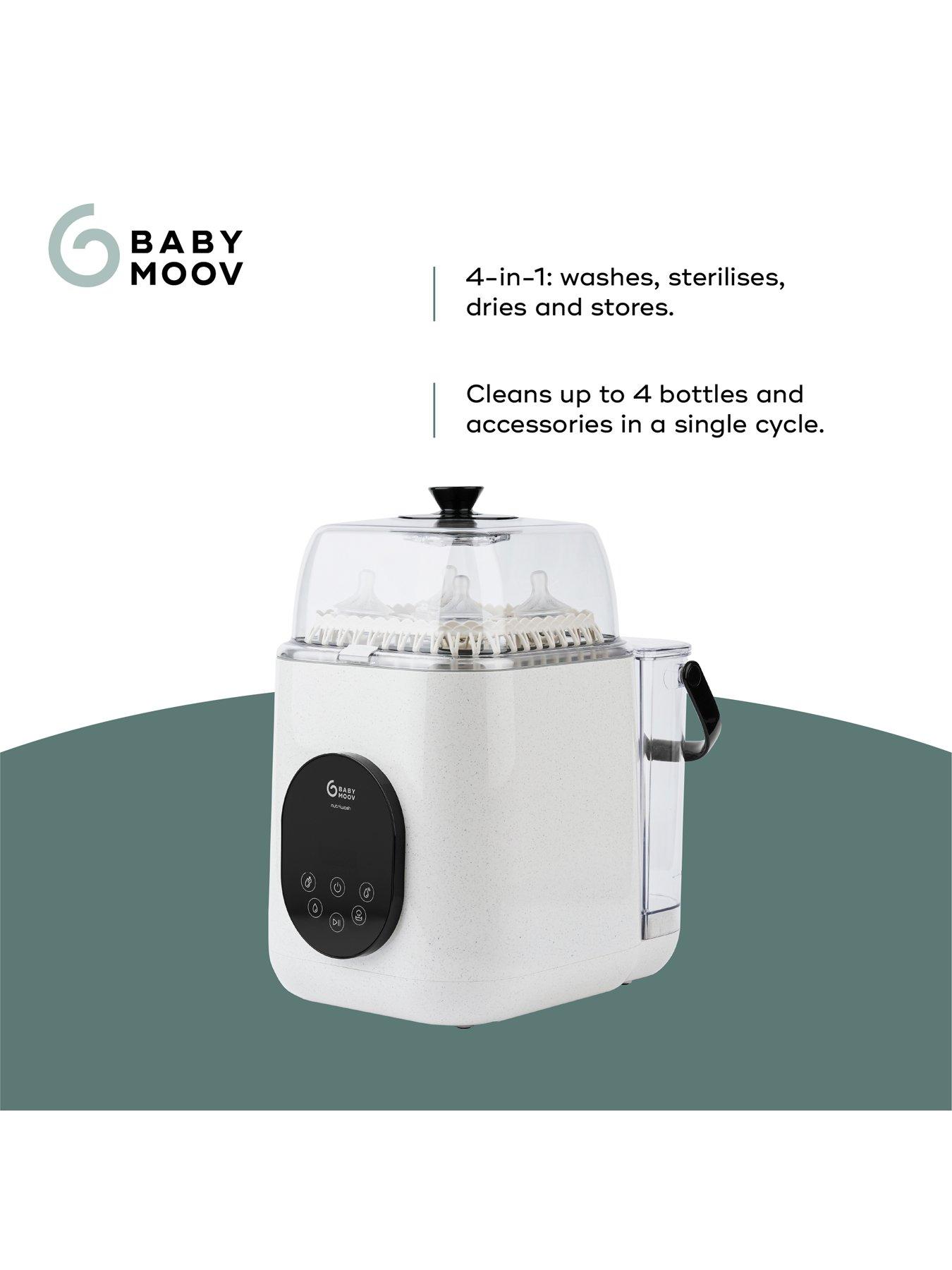 Image 4 of 8 of Babymoov NutriWash 4 in 1 Bottle Washer, Steriliser, Dryer &amp; Storer - 8 settings