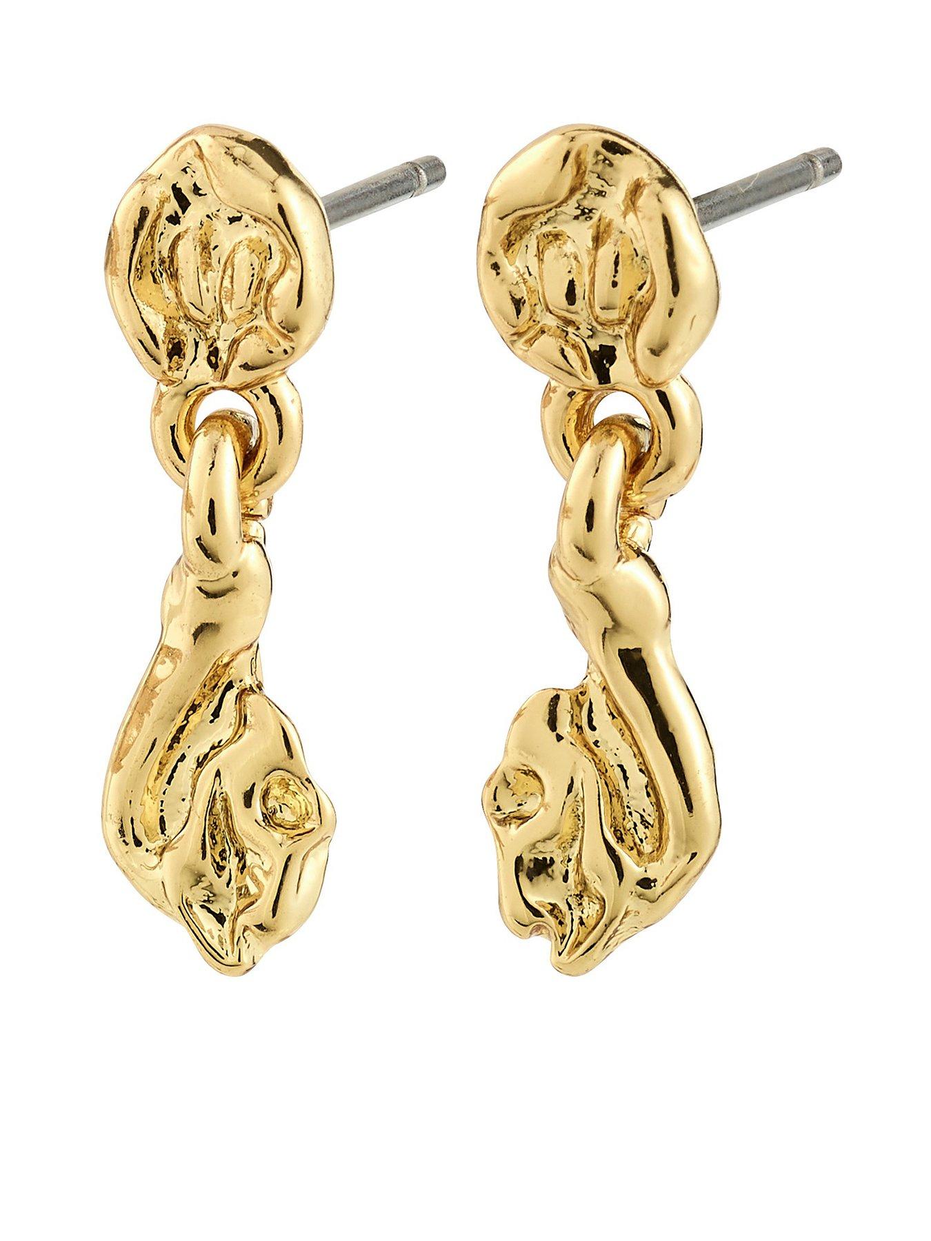 Image 2 of 3 of Pilgrim ELIYAH earrings gold-plated
