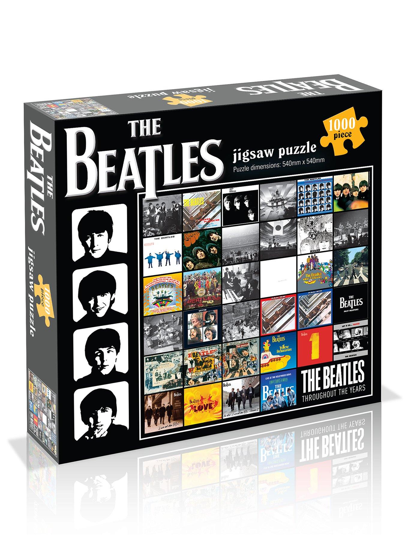 Image 1 of 3 of University Games The Beatles Album Collage 1000pc puzzle