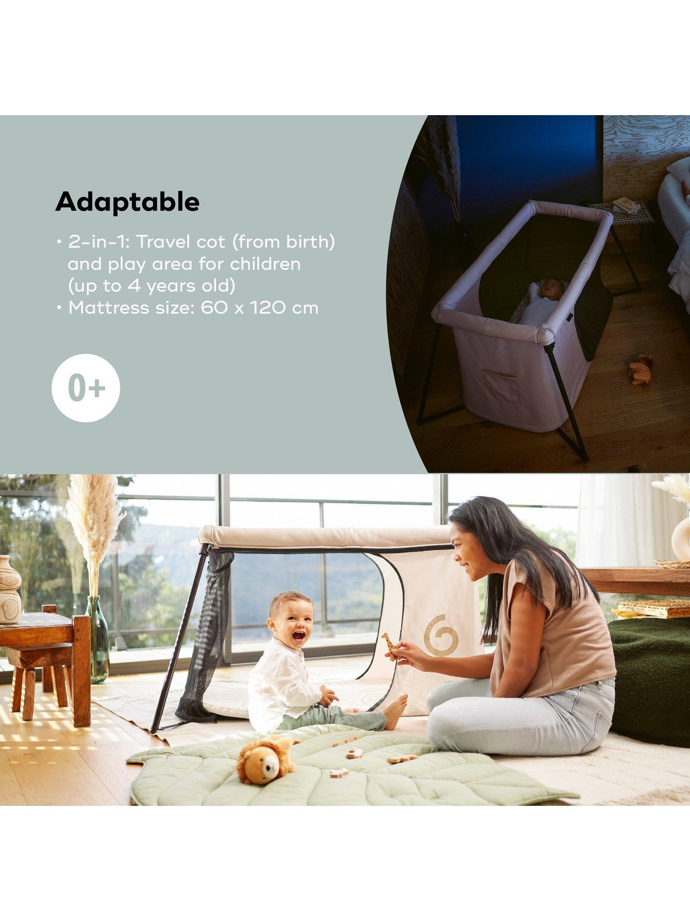 Image 5 of 8 of Babymoov Travel cot Ultra Lite Moov & Sleep Sandstone