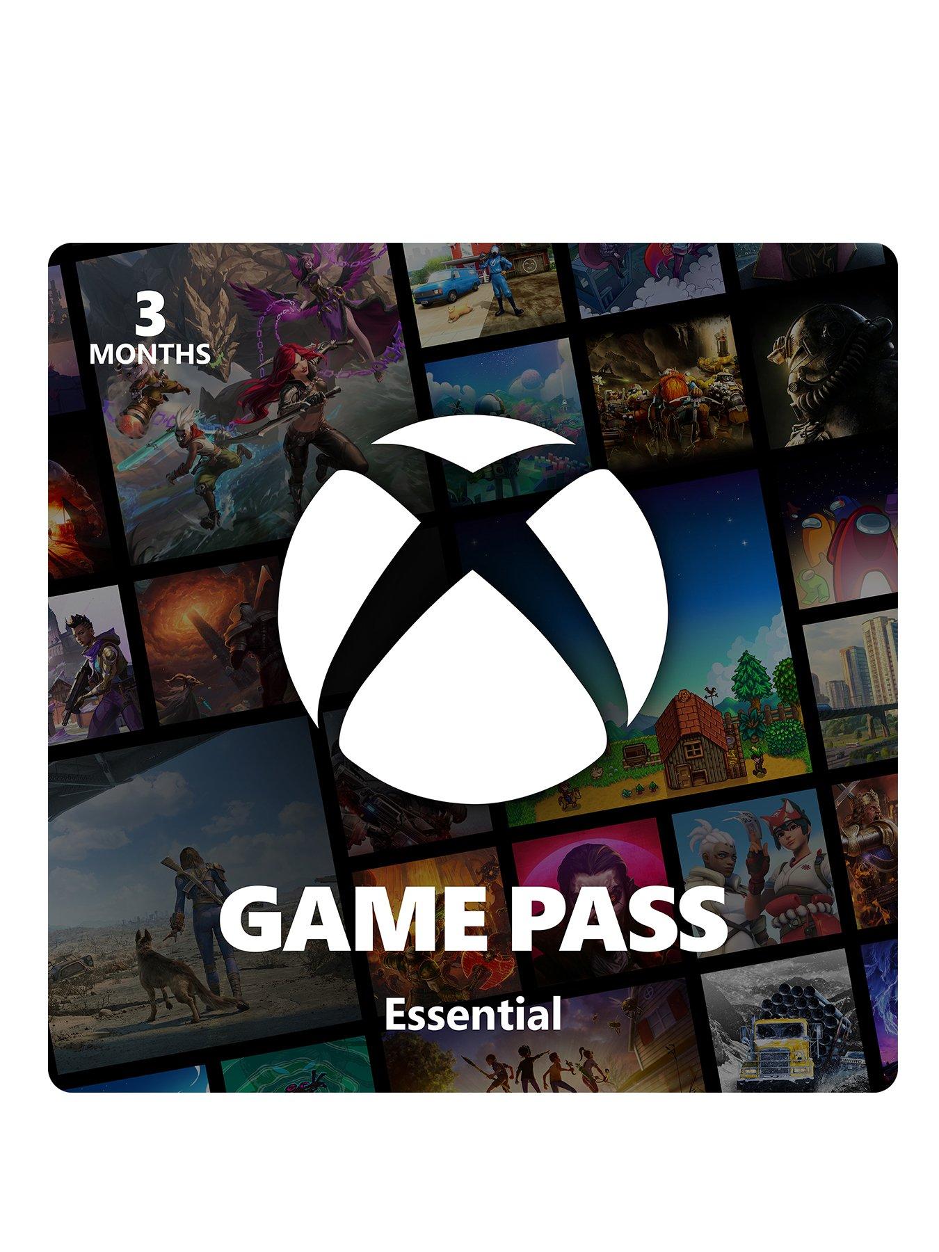 Xbox Game Pass Essential – 3 Month Membership