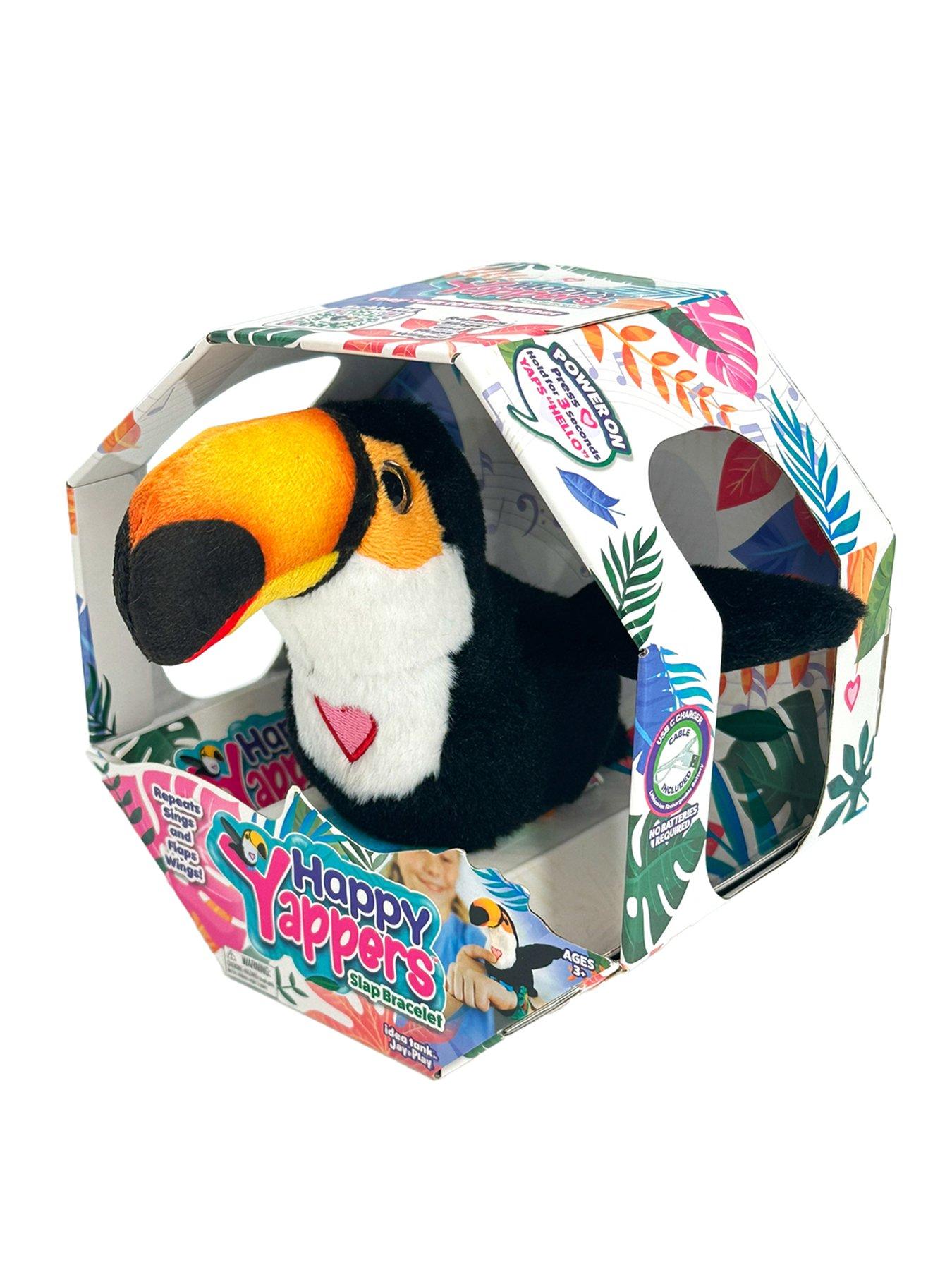 Image 1 of 4 of Happy Yappers Toucan Interactive Soft Toy